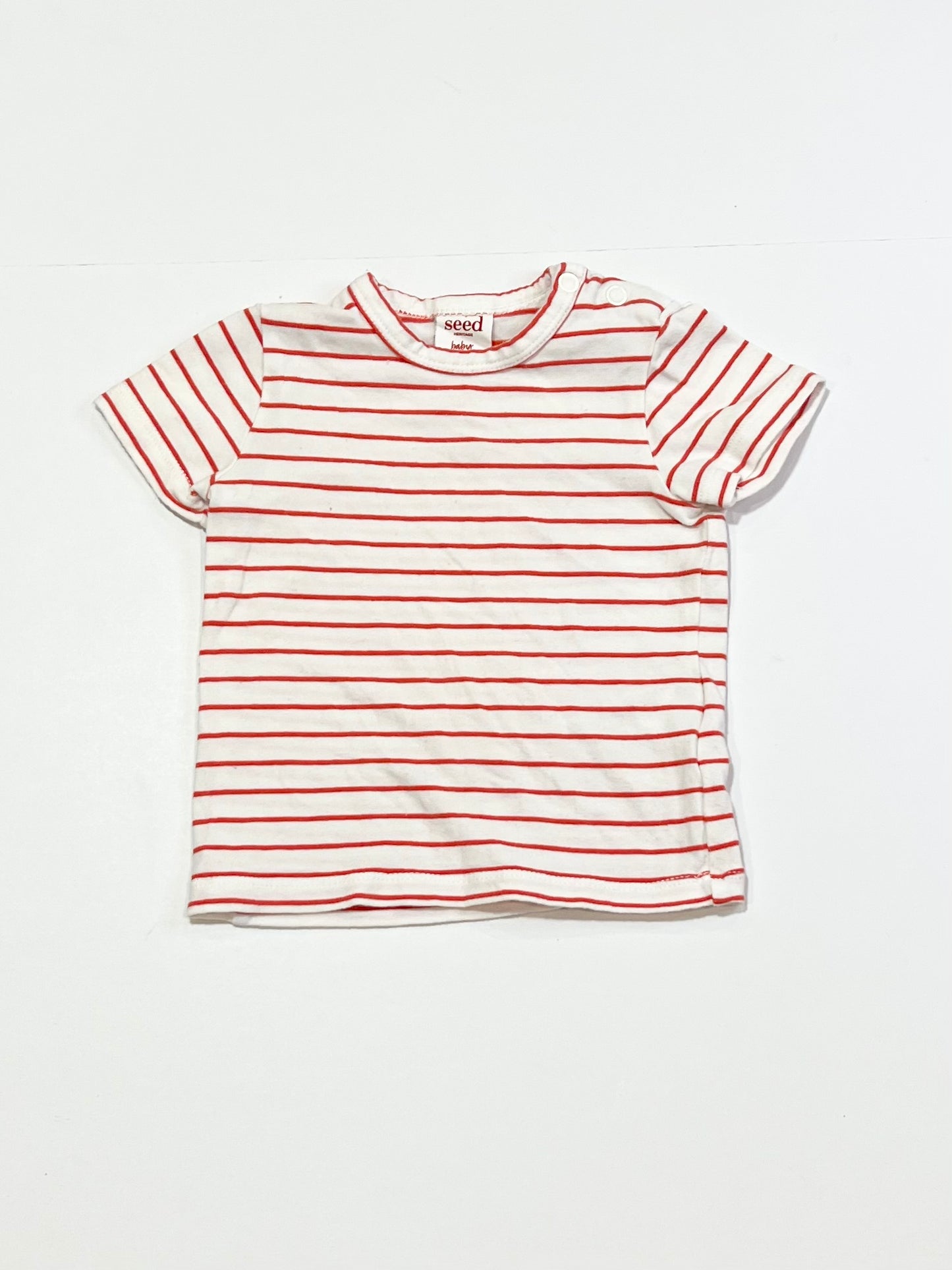 Red striped tee - Size 00