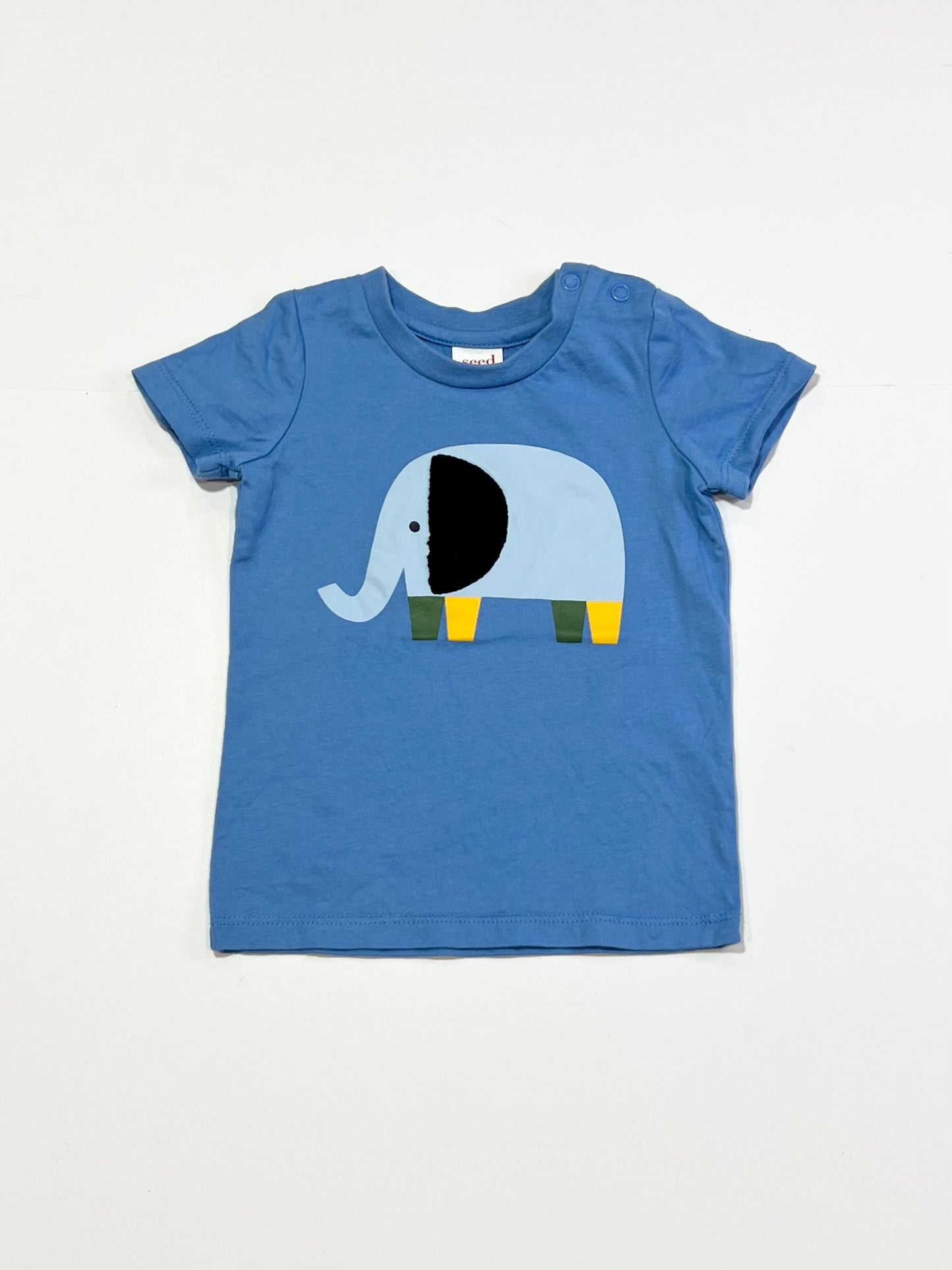 Blue elephant tee - Size 00