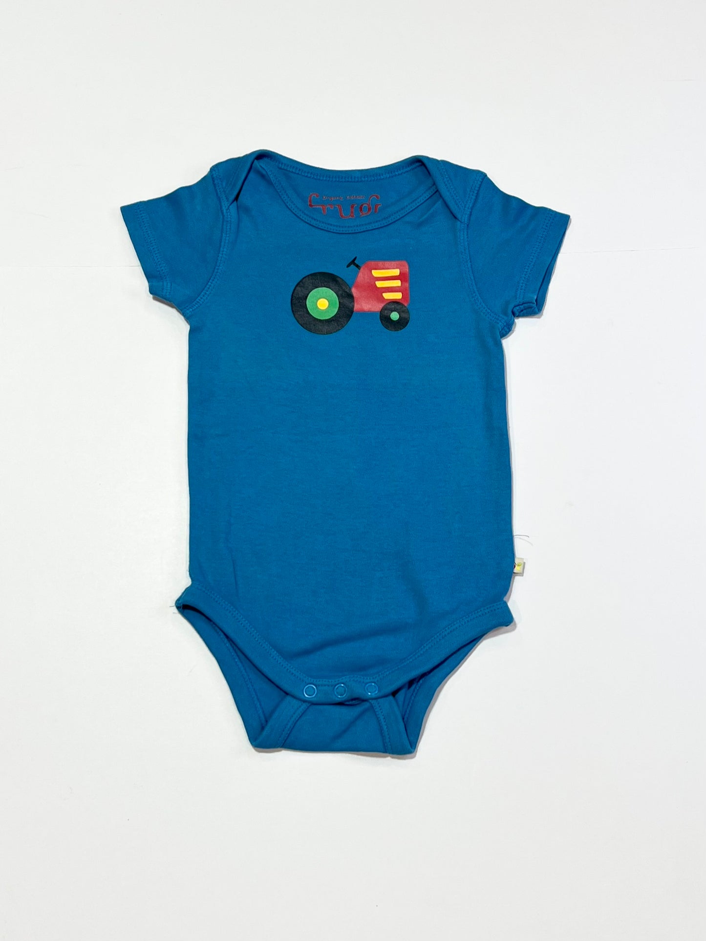 Blue tractor bodysuit - Size 00