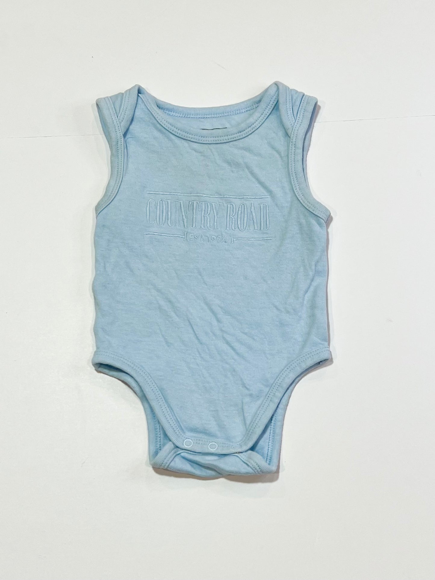 Blue heritage bodysuit - Size 00