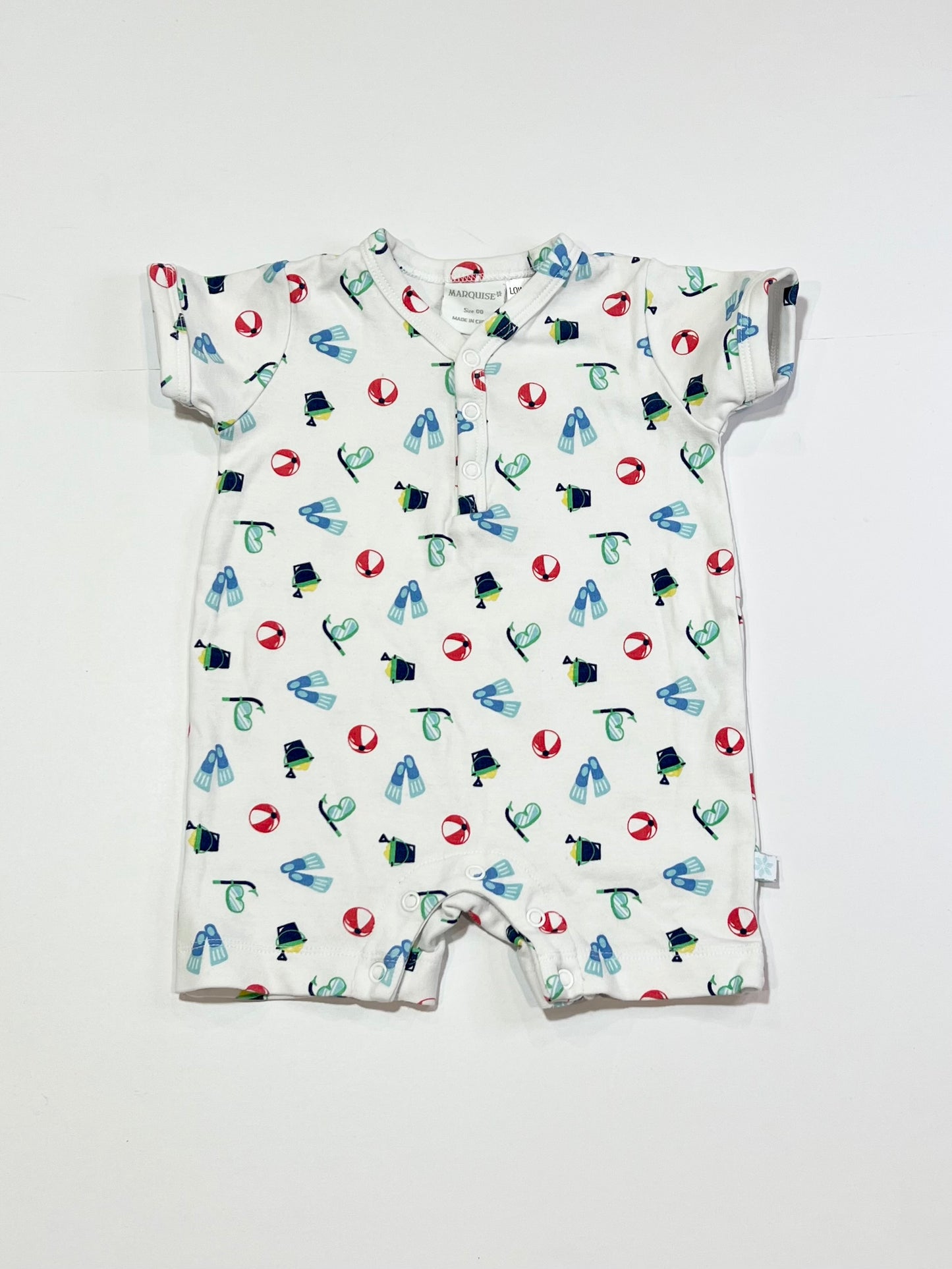 Beach gear romper - Size 00