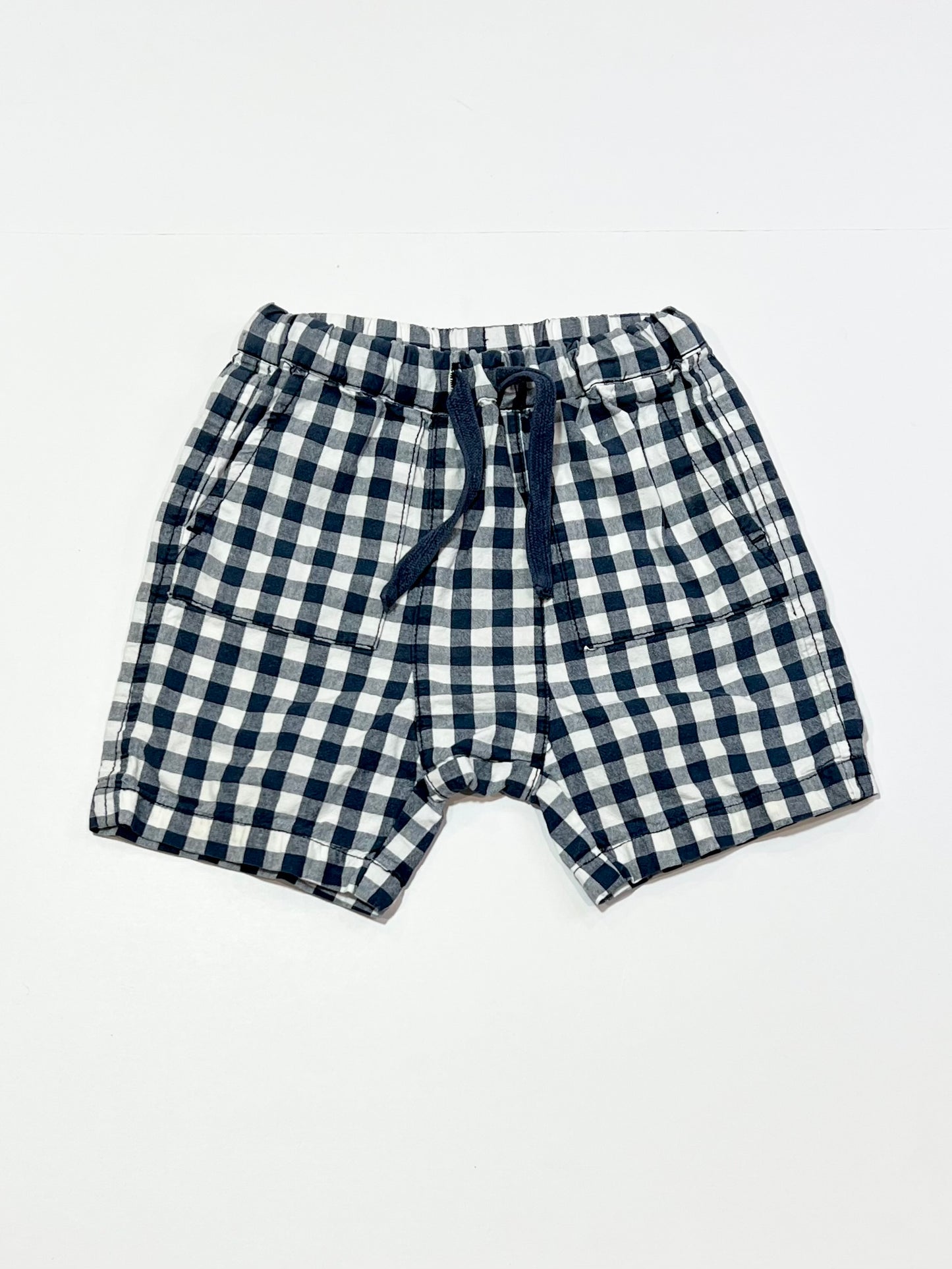 Gingham shorts - Size 0