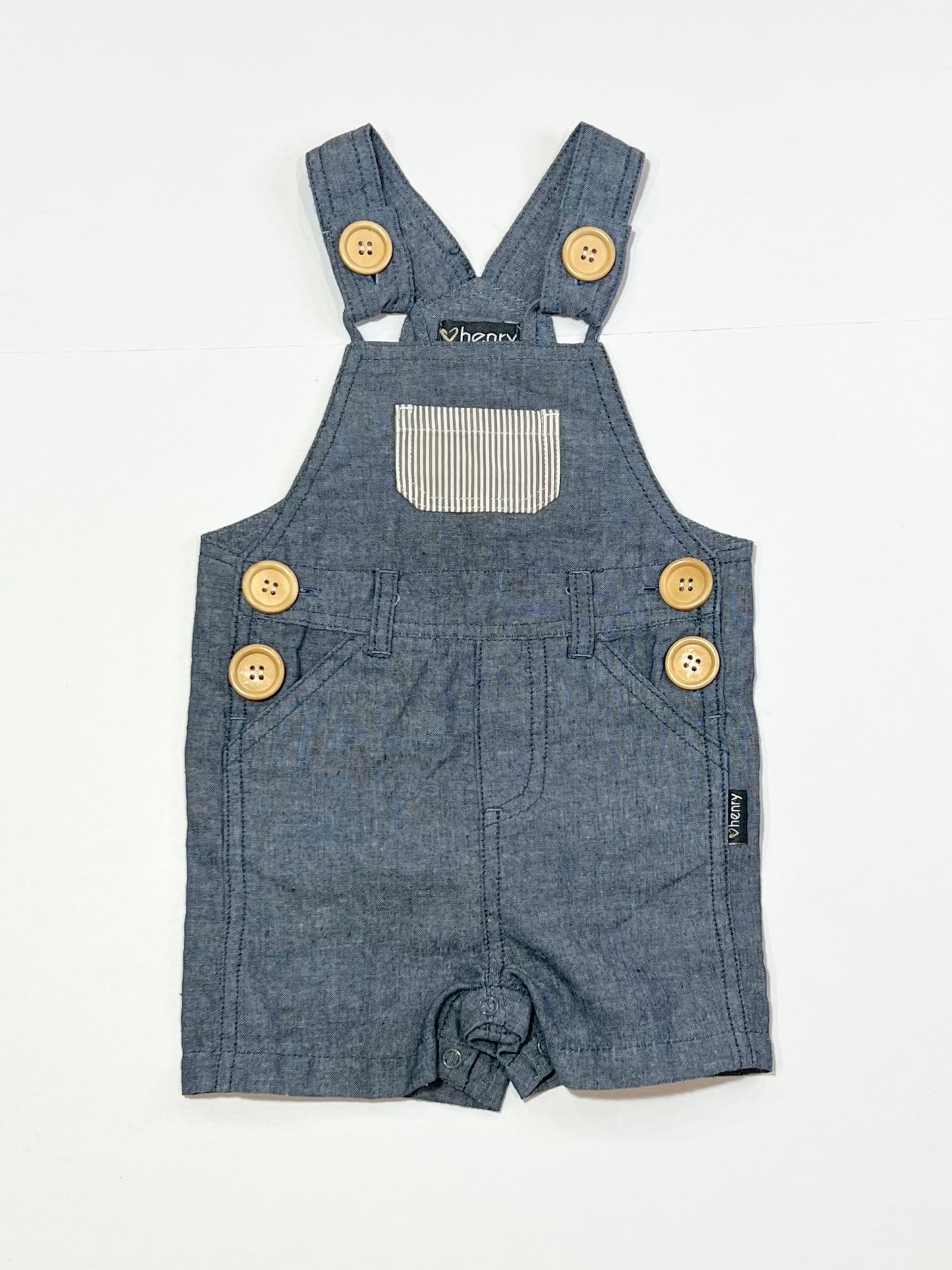 Blue overalls - Size 0