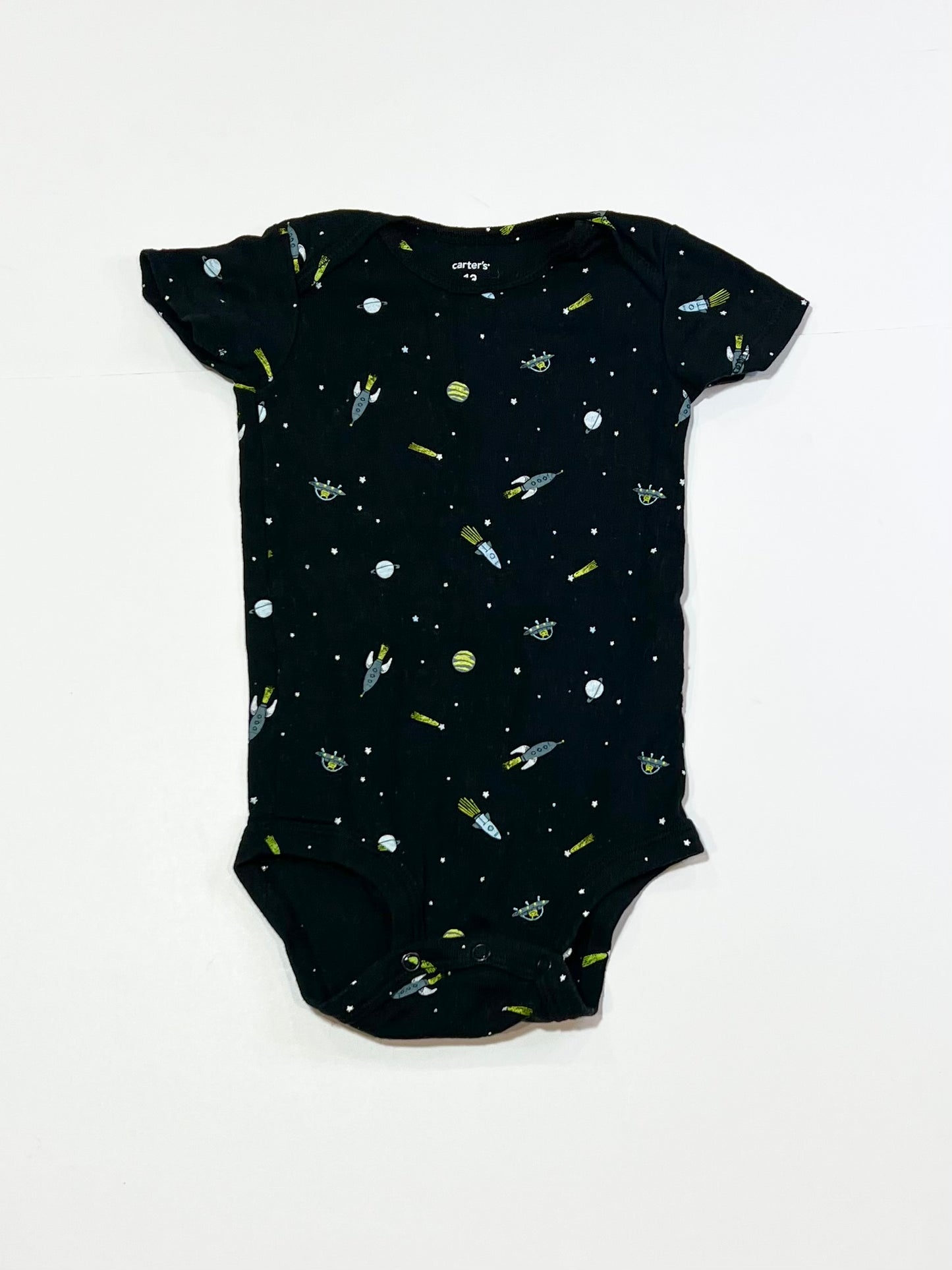 Space rockets bodysuit - Size 9-12 months