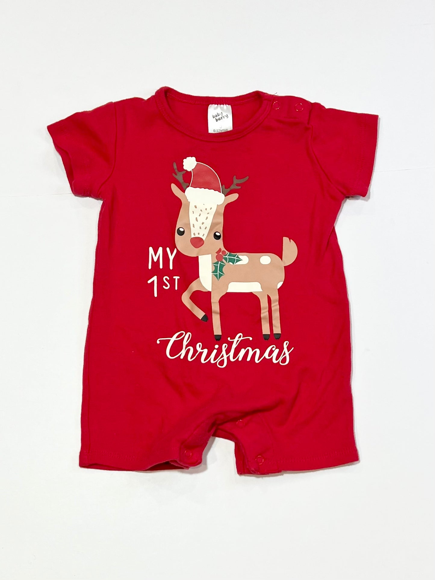 My first Christmas romper - Size 0