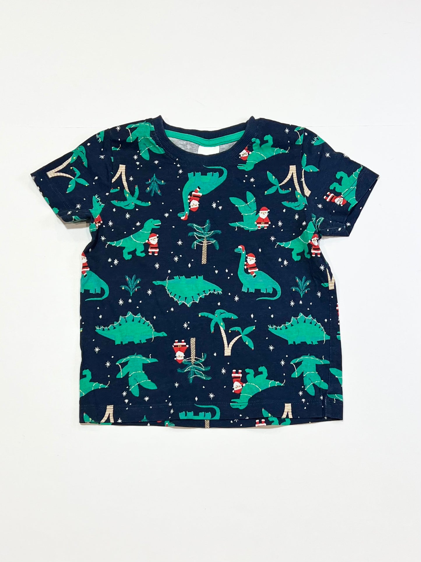 Christmas dino tee - Size 1