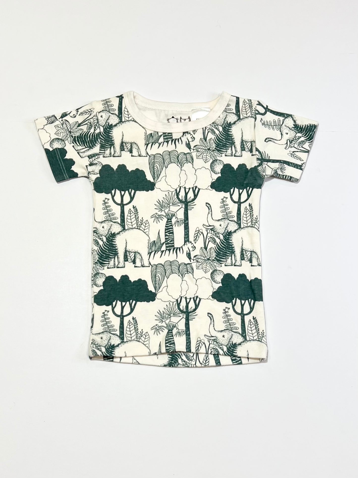 Ribbed jungle tee - Size 1