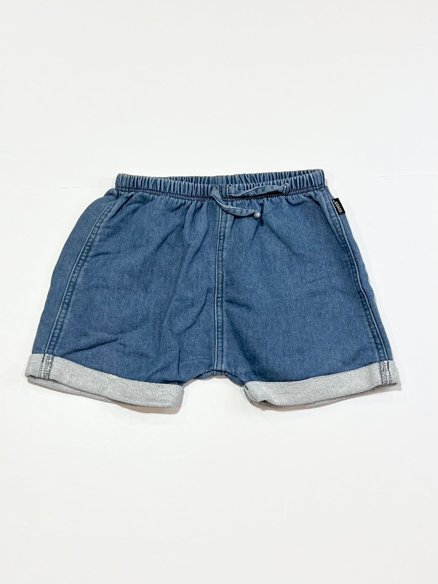 Soft denim sweat shorts - Size 2