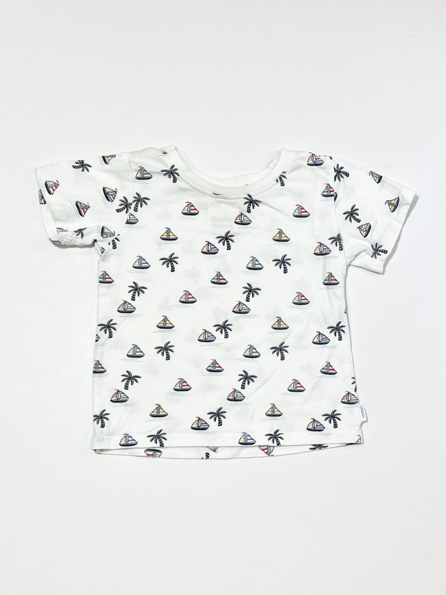 Sailboats tee - Size 2