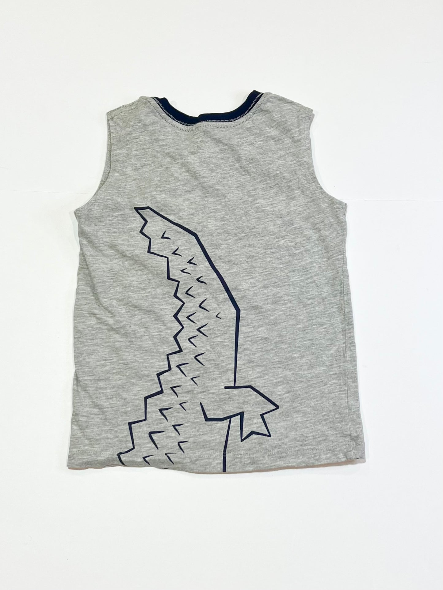 Grey croc tank top - Size 4