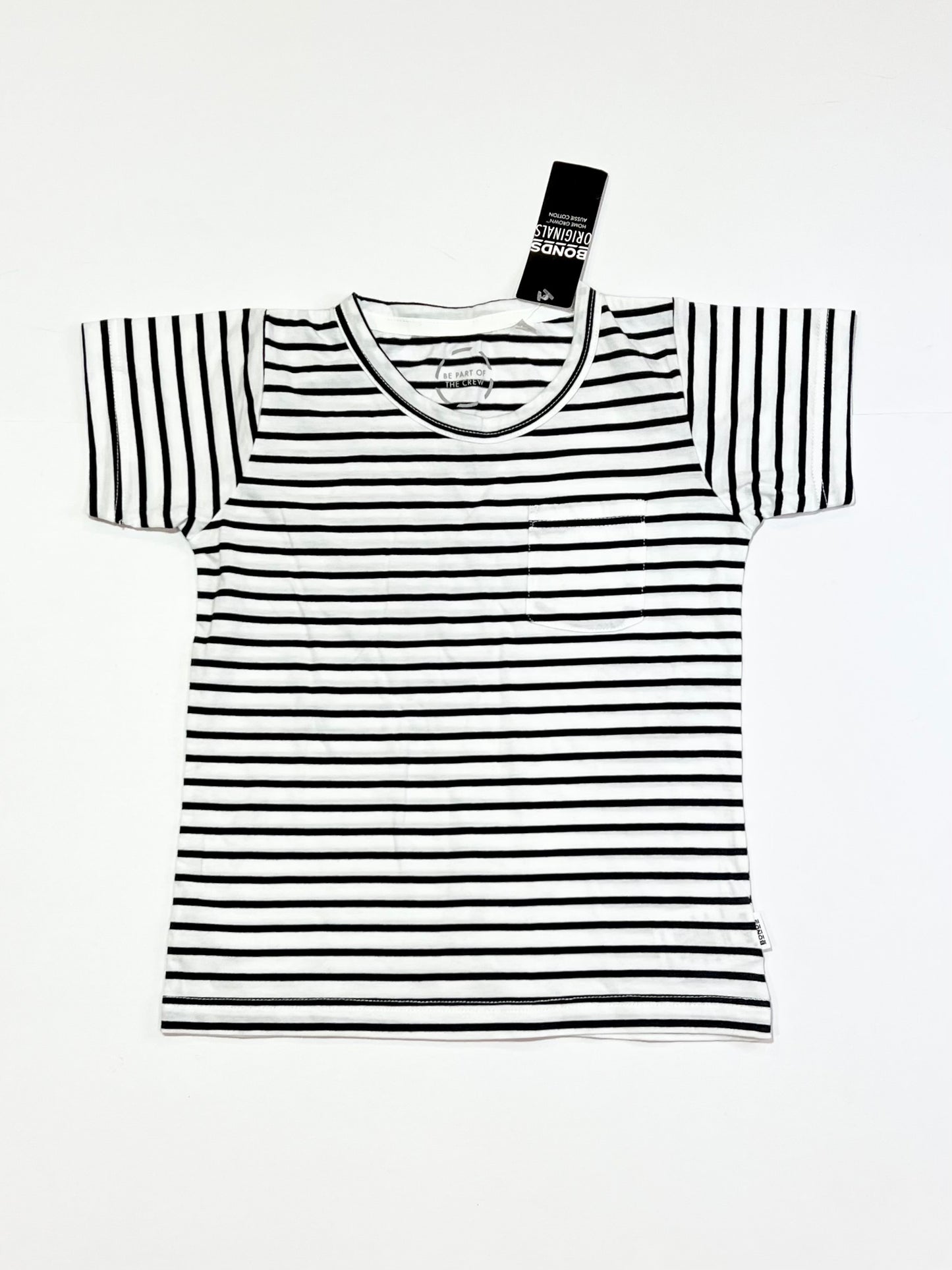 Striped tee brand new - Size 4