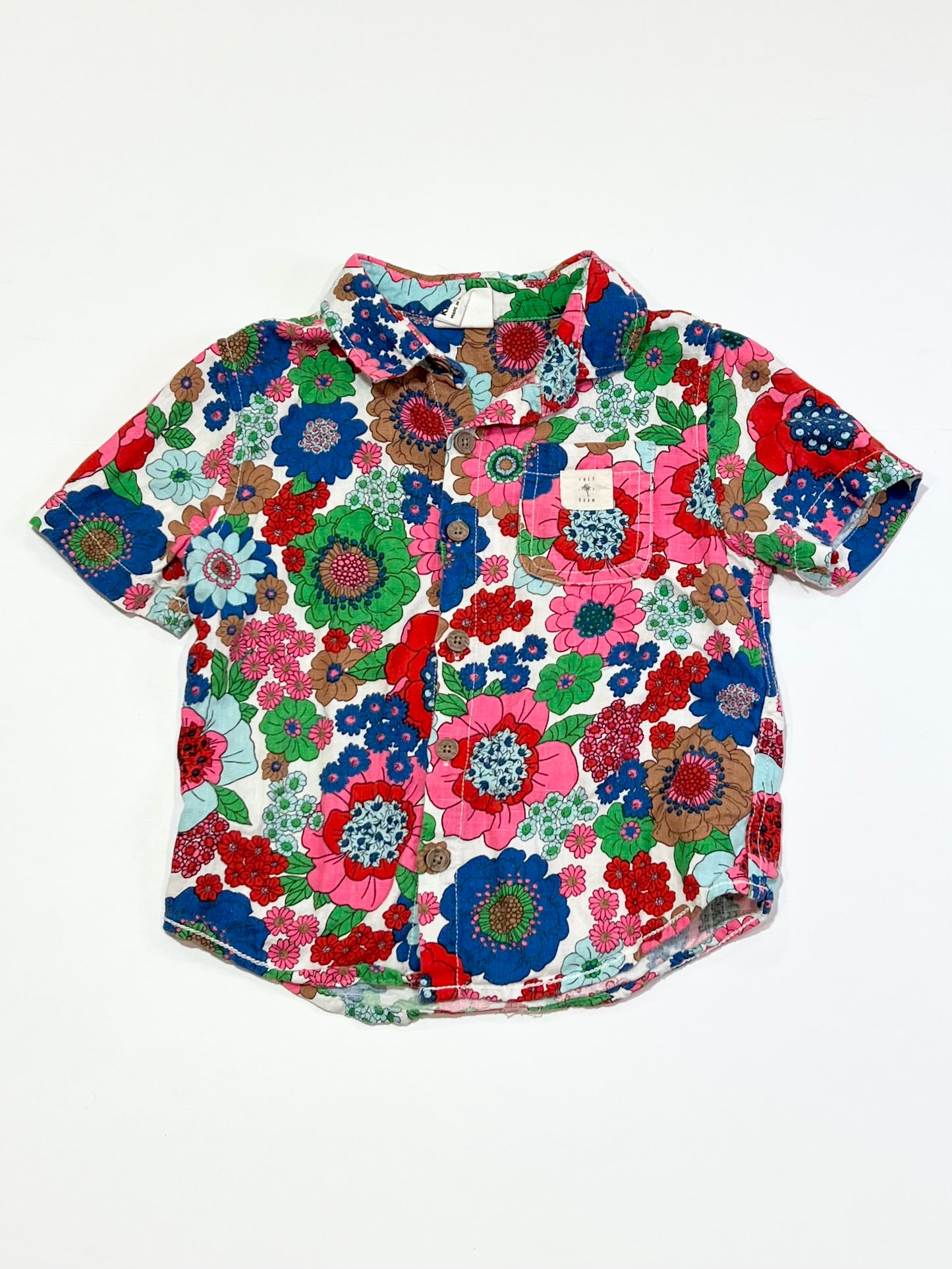 Floral shirt - Size 4
