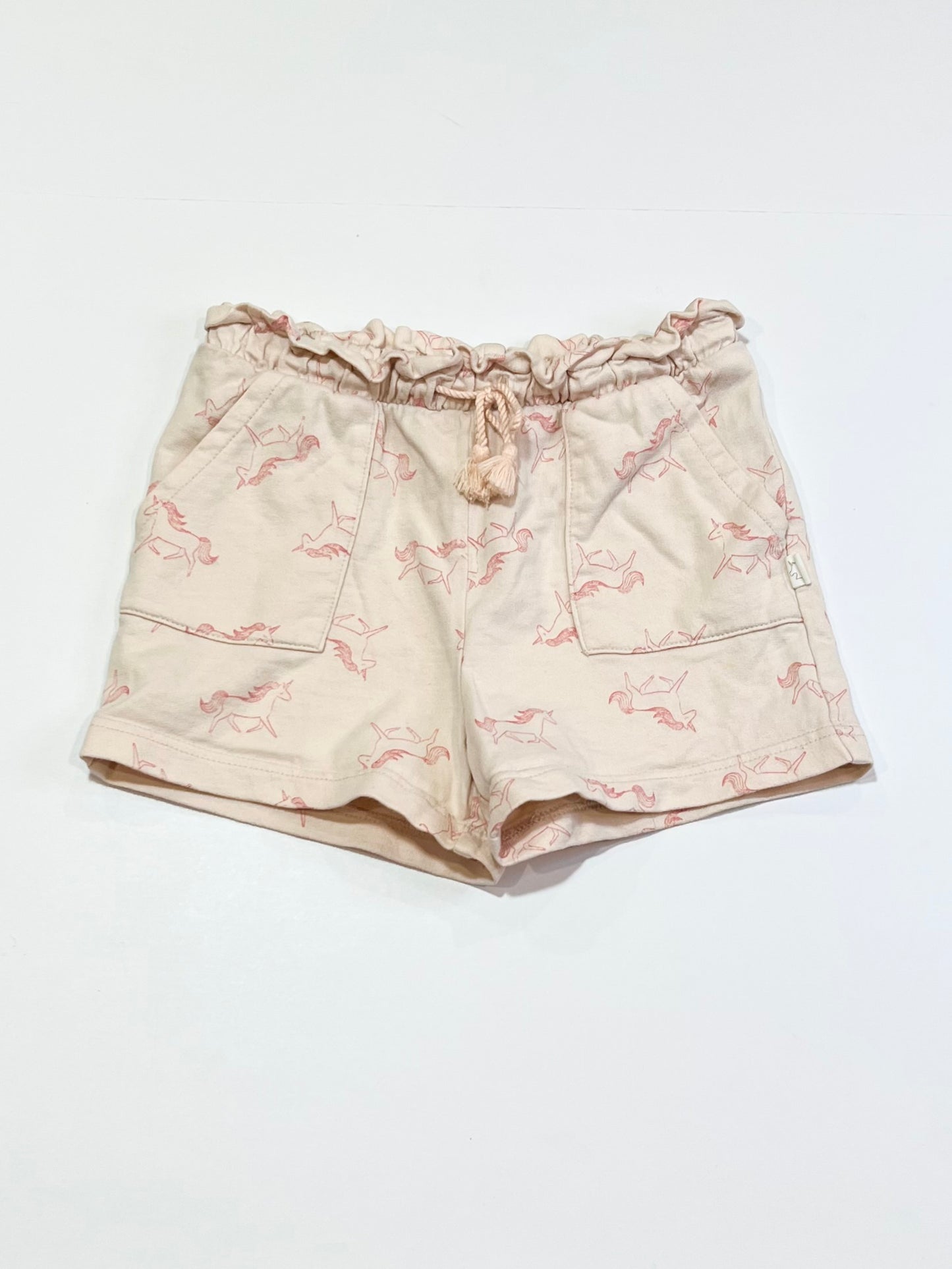 Unicorn sweat shorts - Size 4