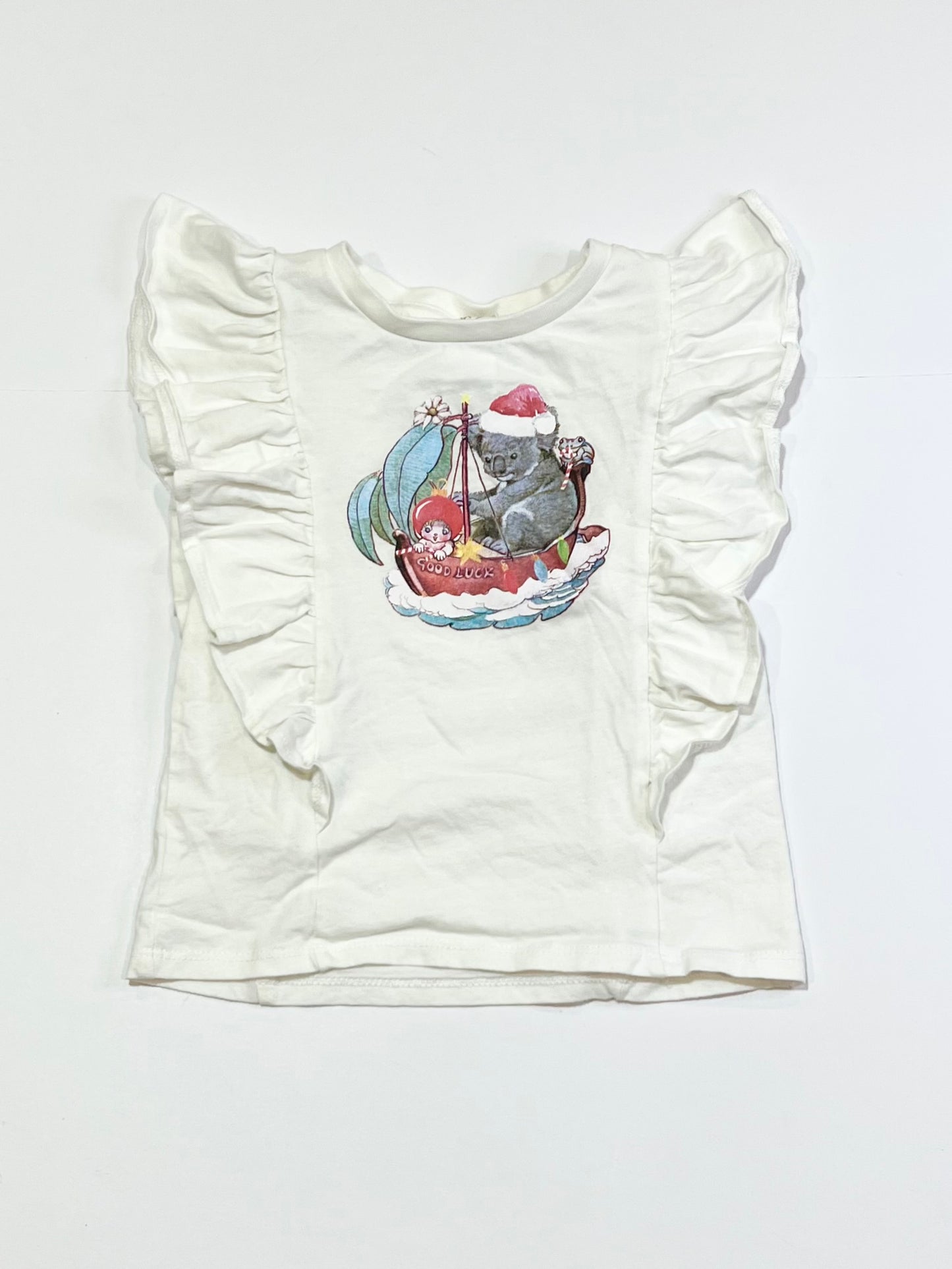 Christmas koala tee - Size 4
