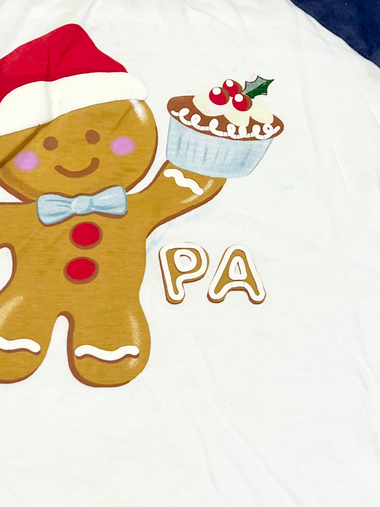 Christmas gingerbread pyjamas - Size 3