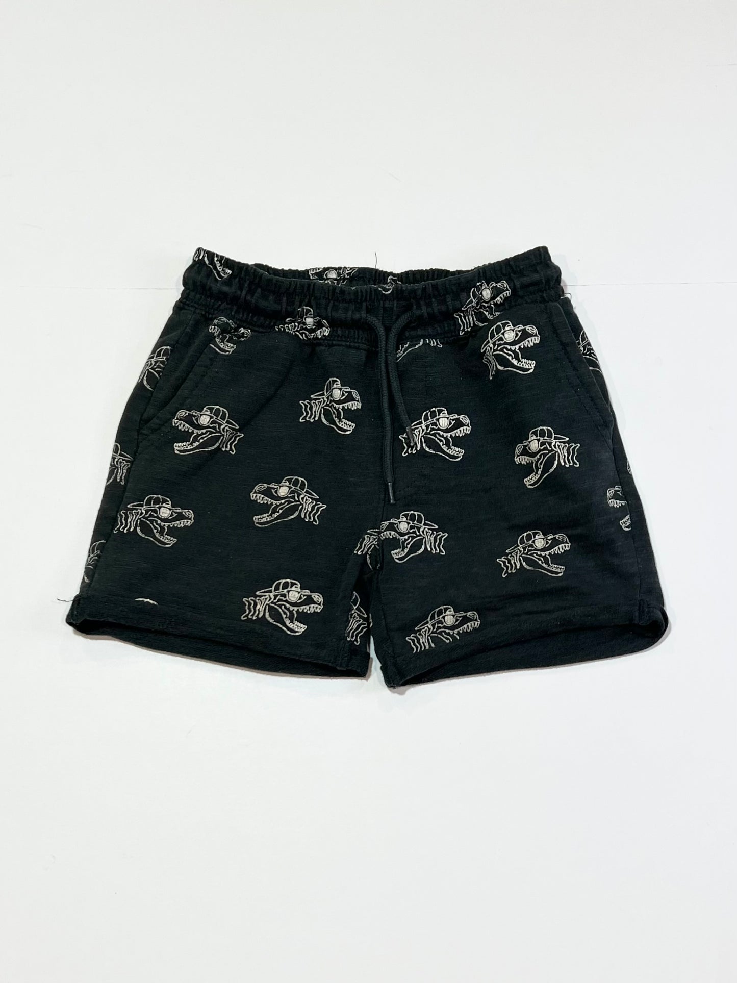 Grey dino sweat shorts - Size 3