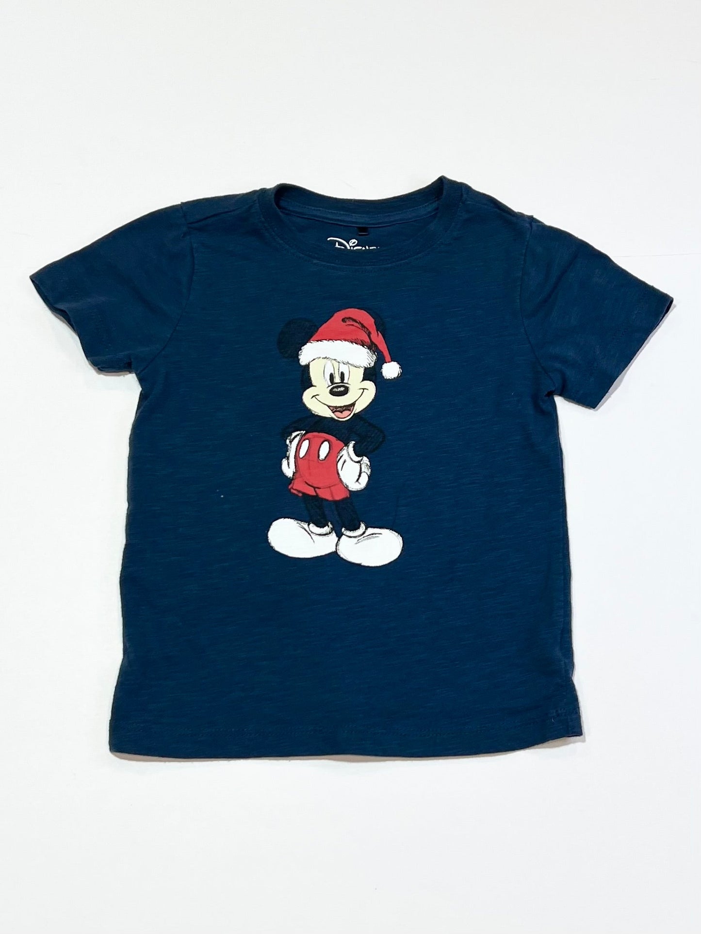 Christmas Mickey tee - Size 4