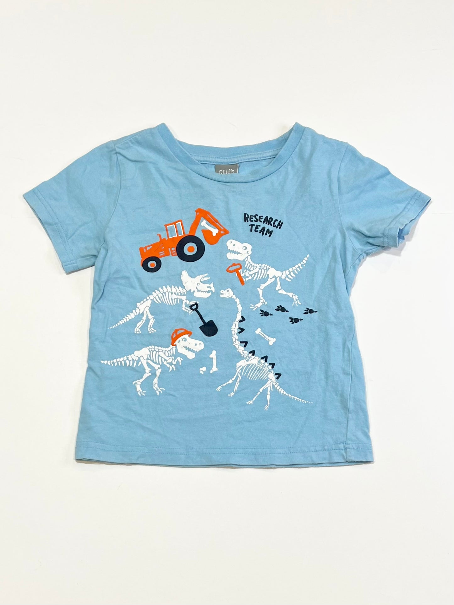 Dinos and diggers tee - Size 3