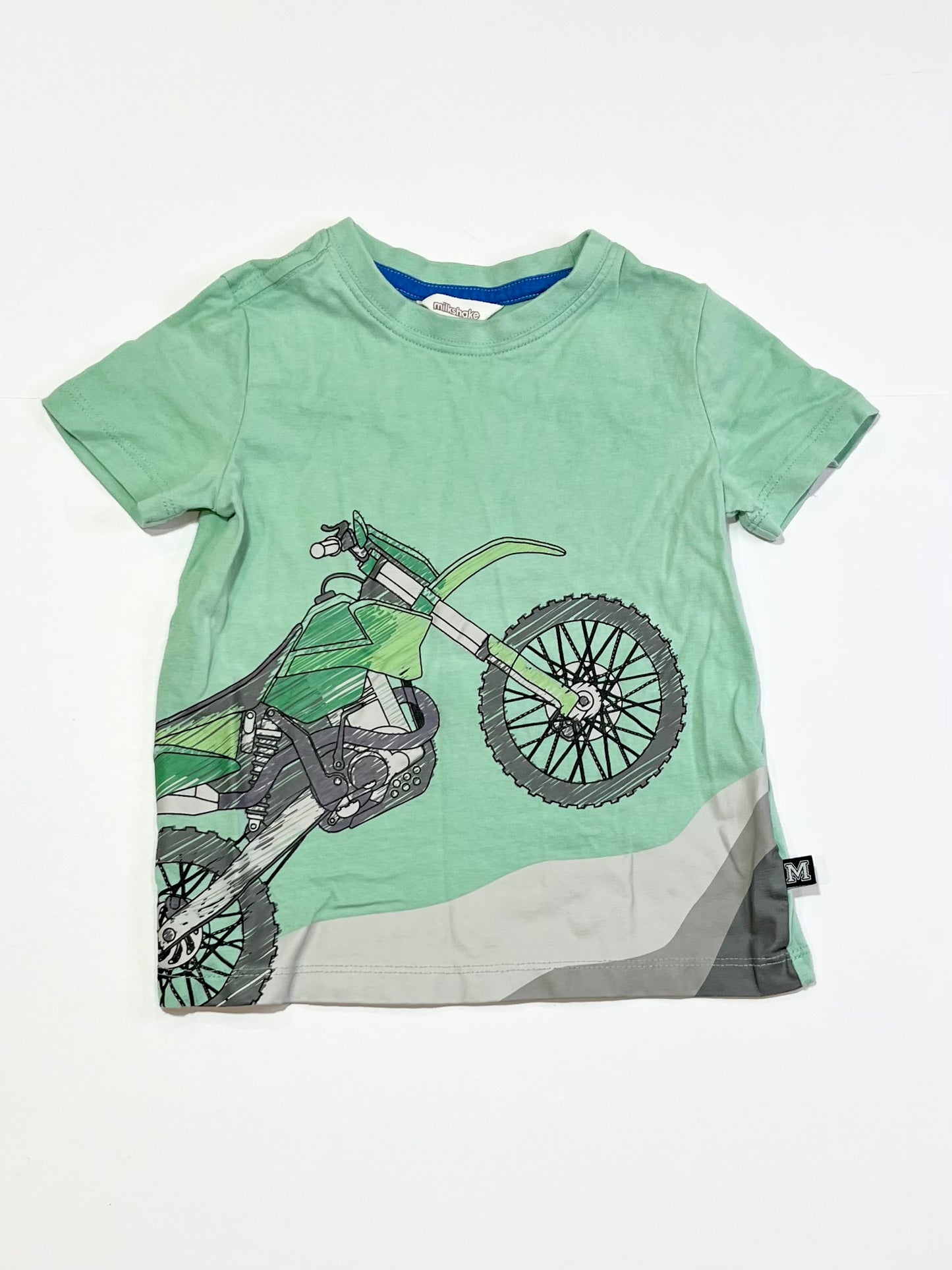 Green motorbike tee - Size 3