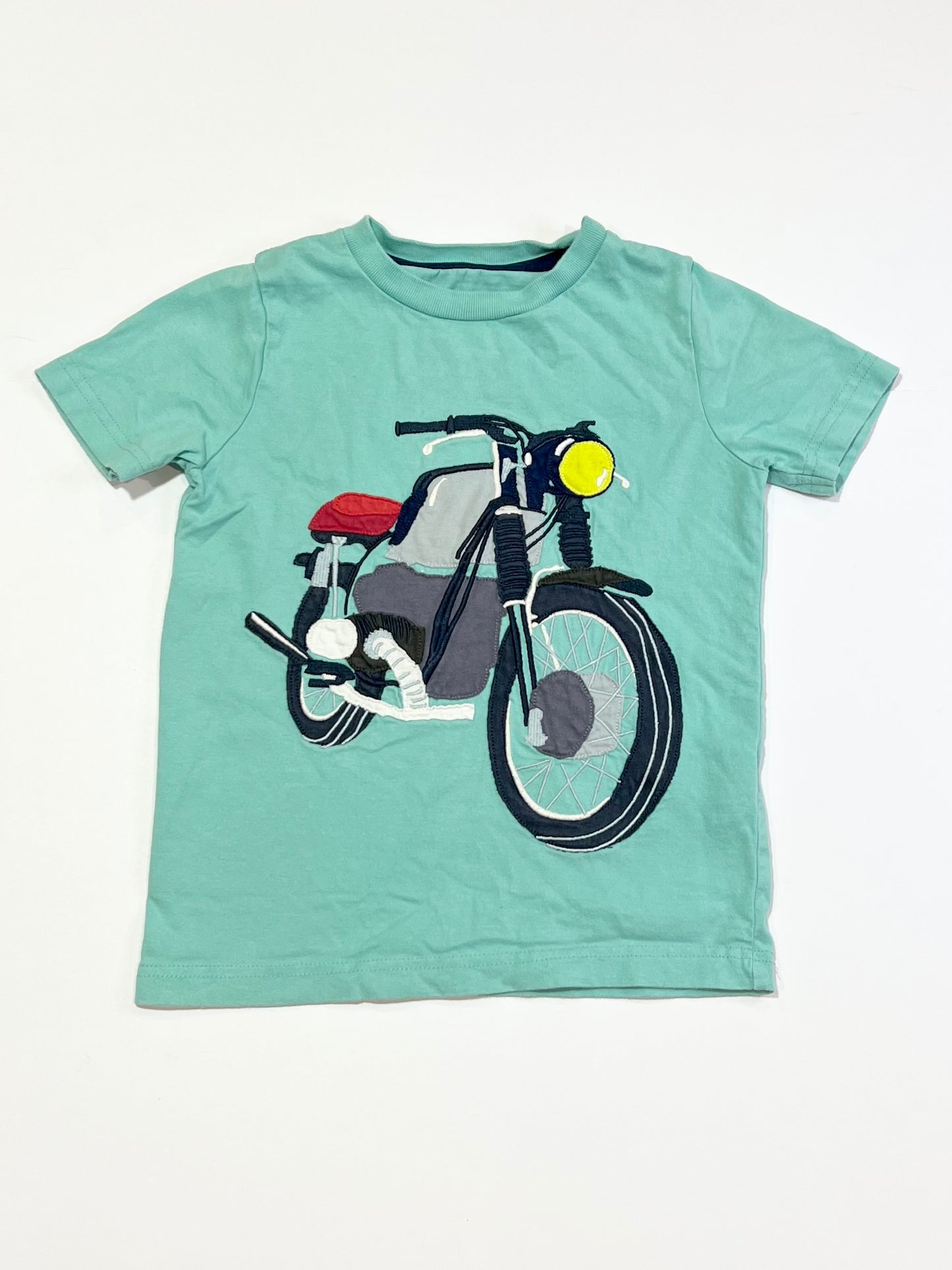 Motorbike applique tee - Size 3-4