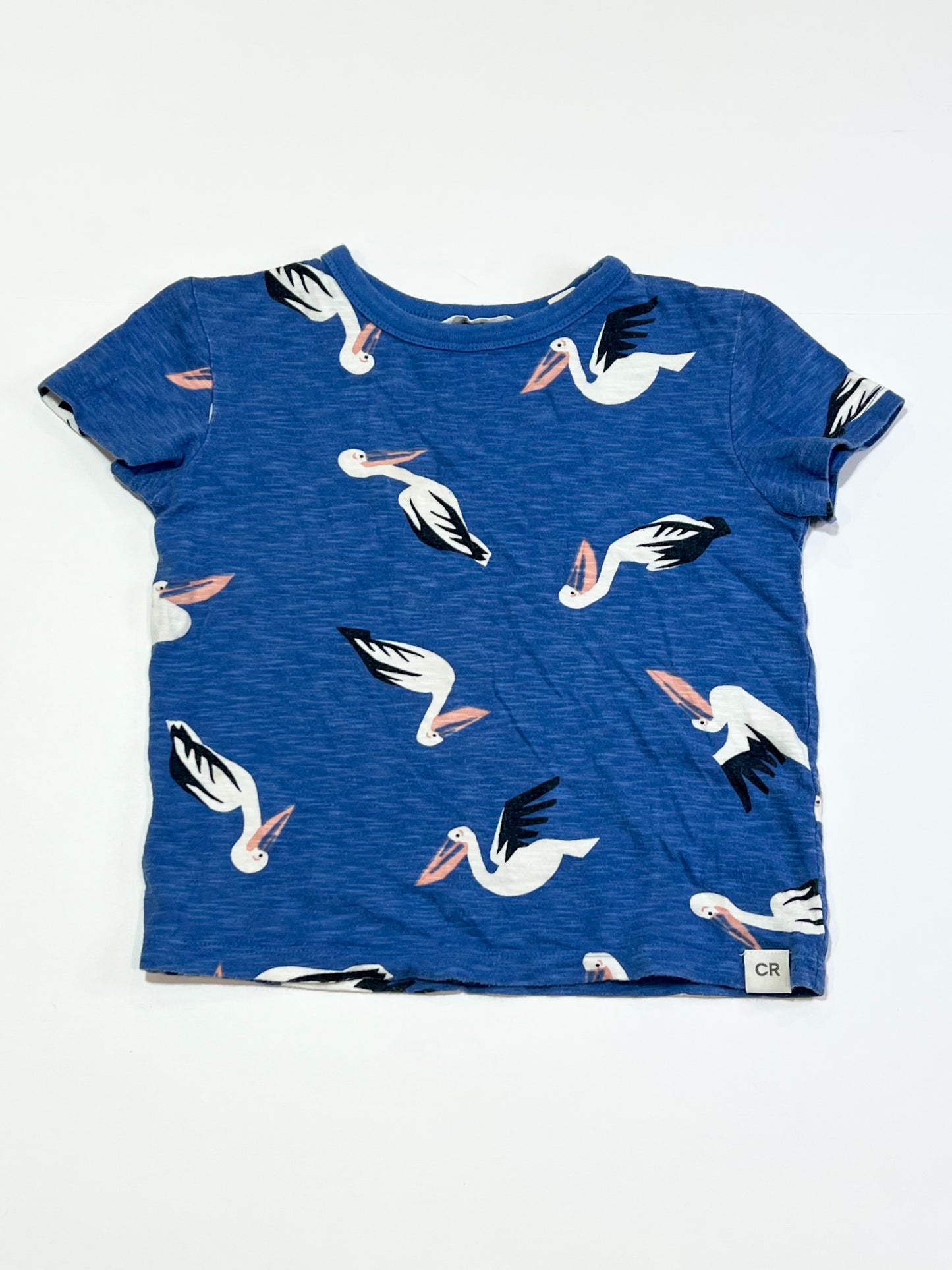 Blue pelicans tee - Size 3