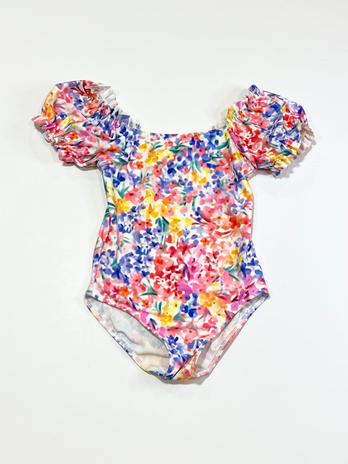 Floral one piece swimmers - Size 3