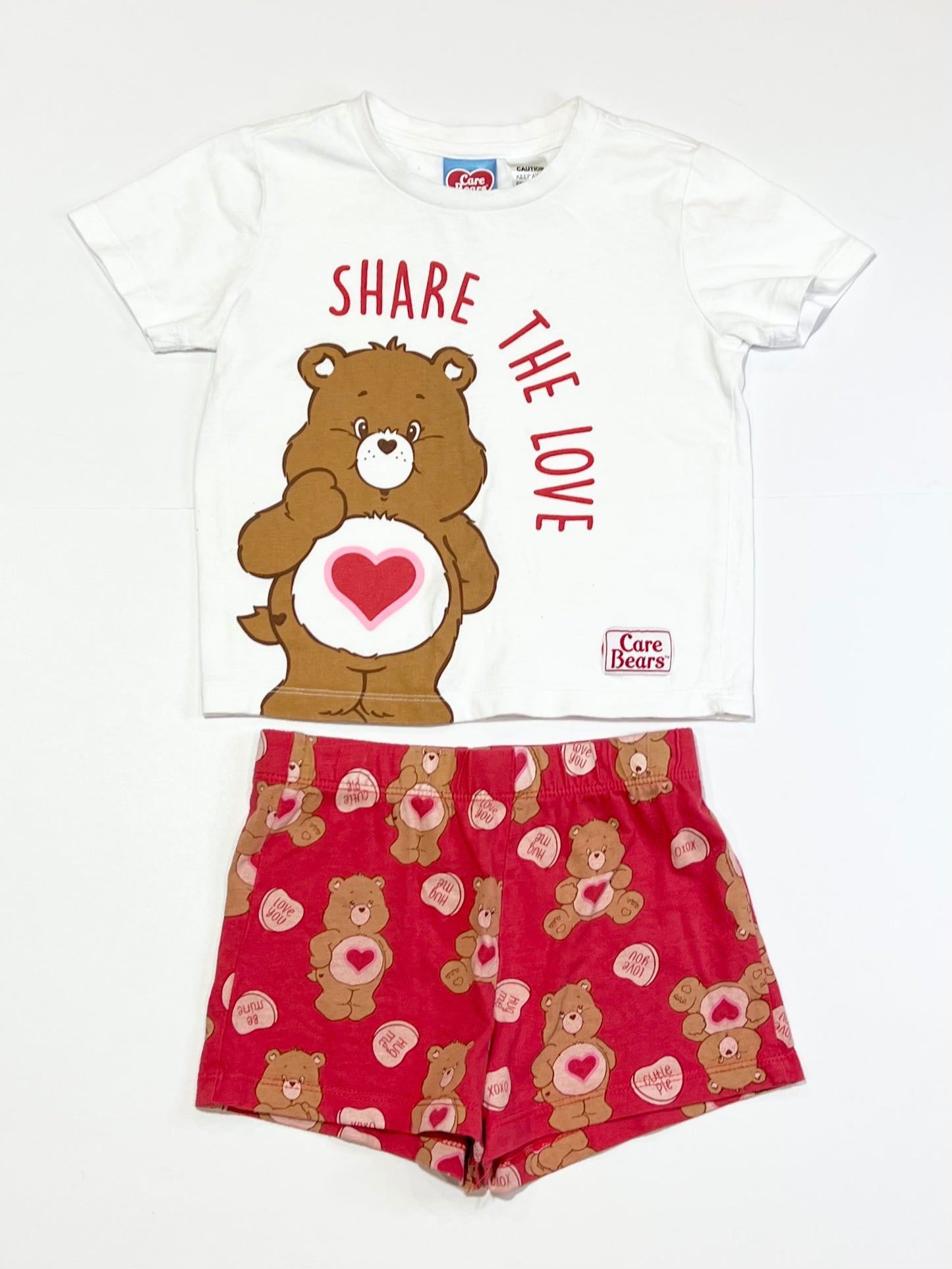 Share the love pyjamas - Size 3