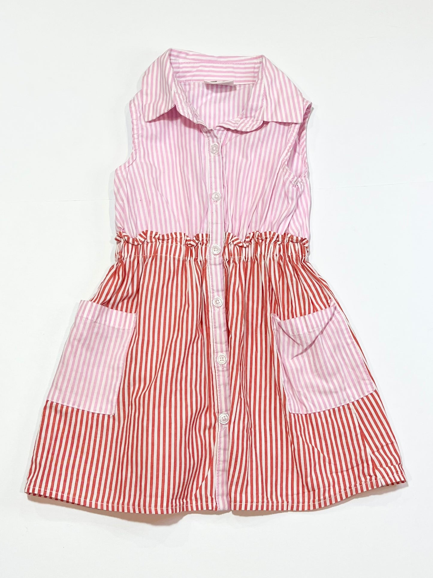 Striped shirt dress - Size 3