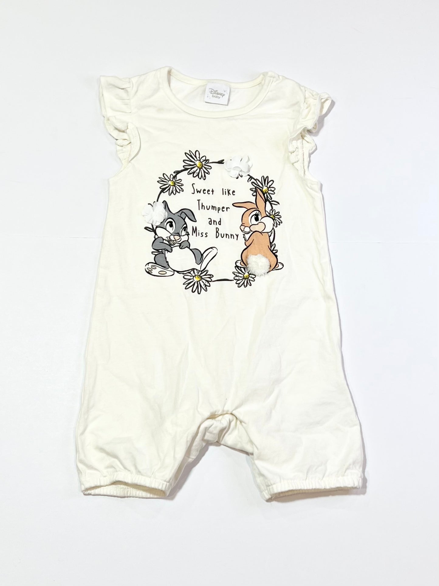 Thumper and Miss Bunny romper - Size 2