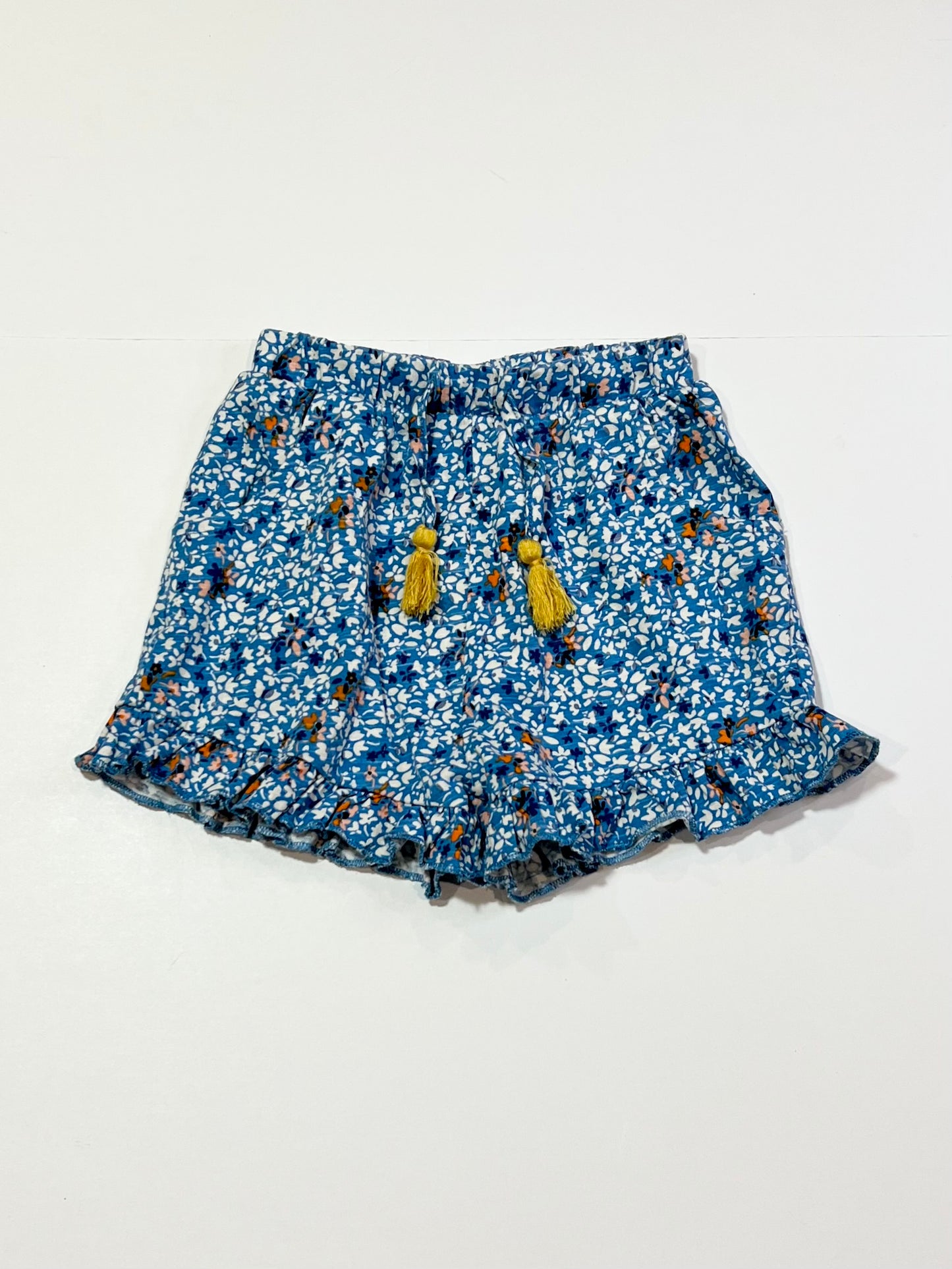 Floral jersey shorts - Size 2