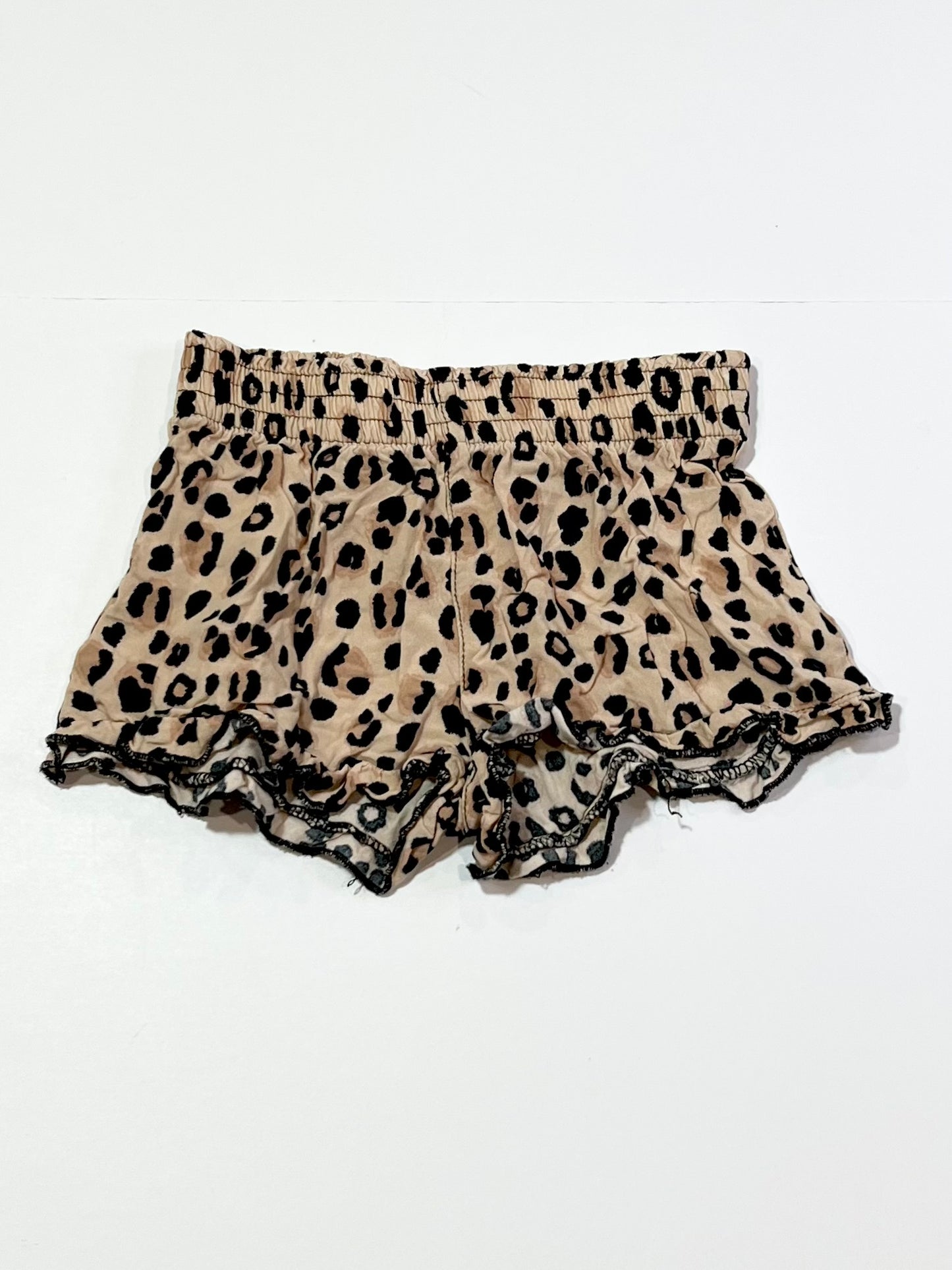 Animal print shorts - Size 2