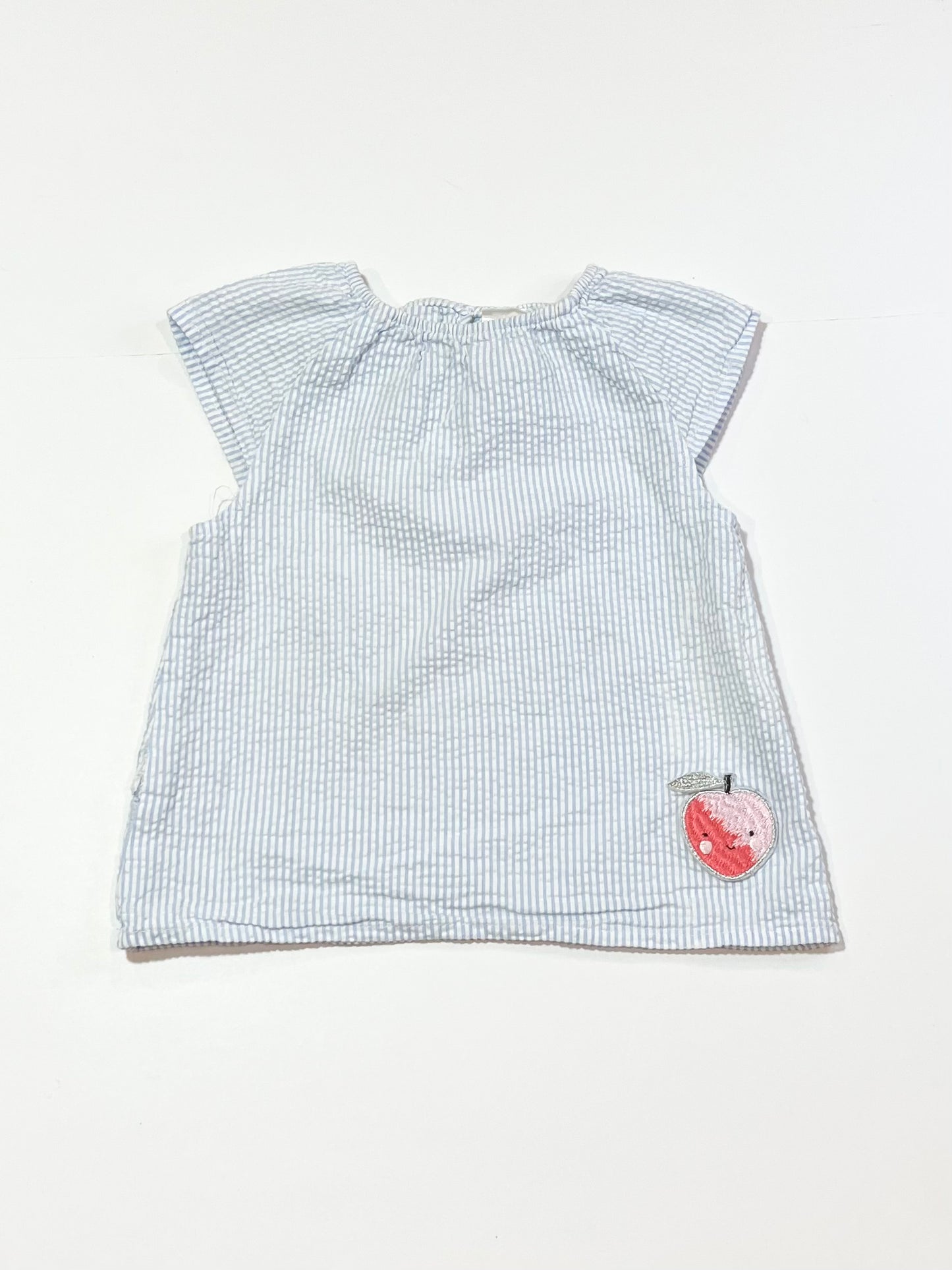 Seersucker fruit top - Size 2