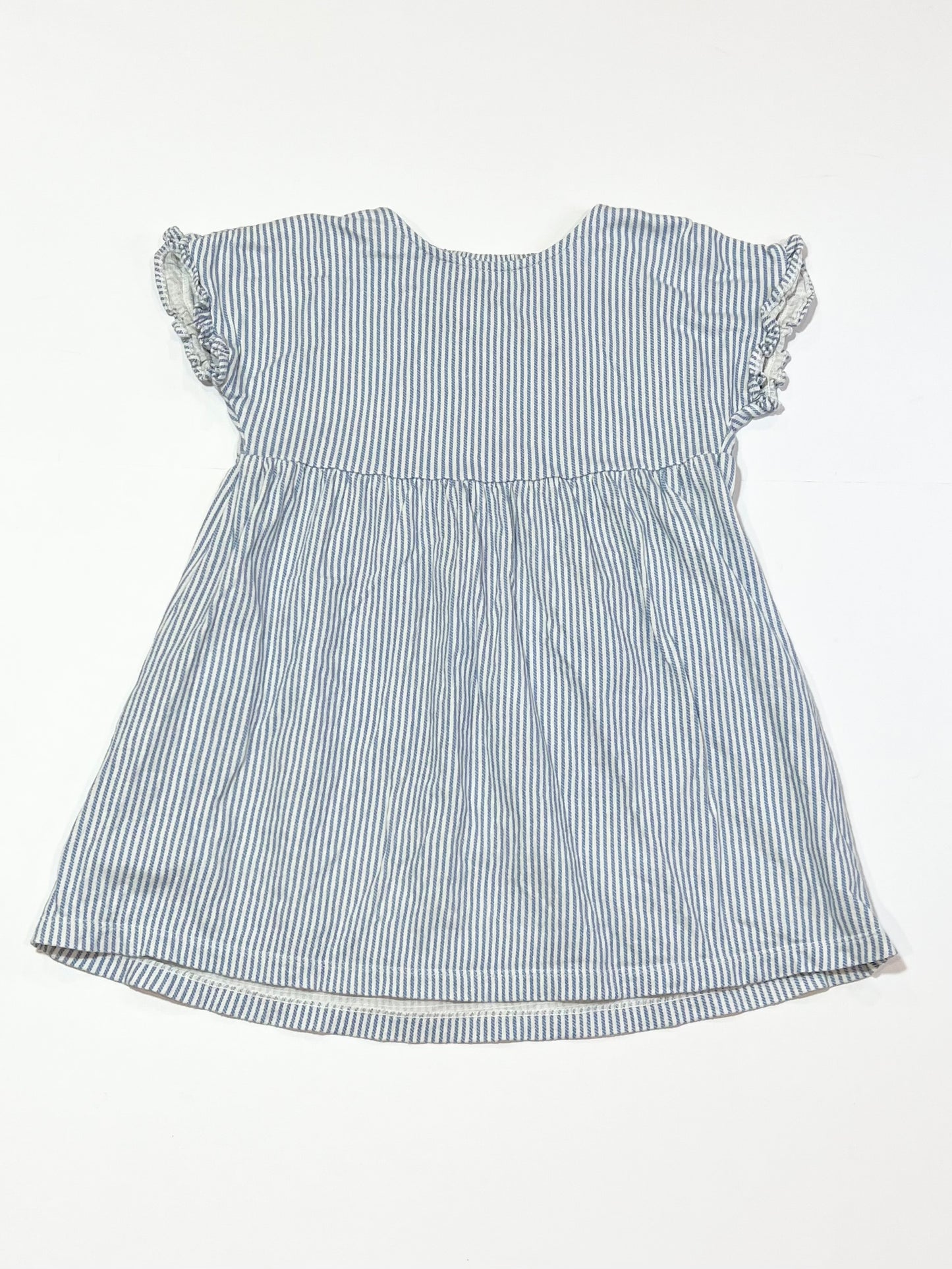 Striped jersey dress - Size 2