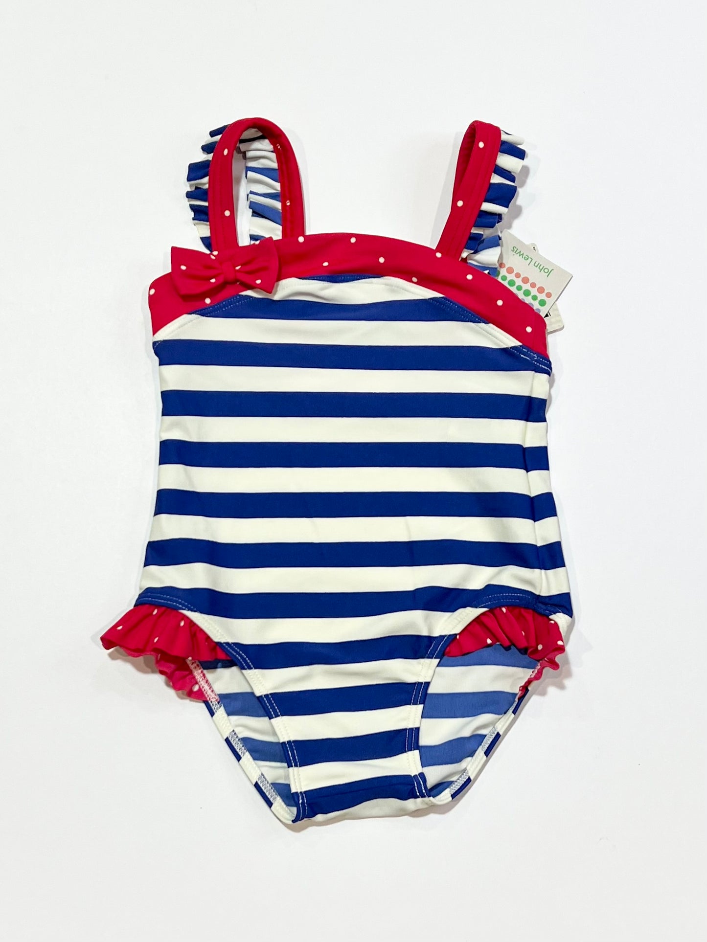 Striped one-piece swimsuit brand new - Size 1