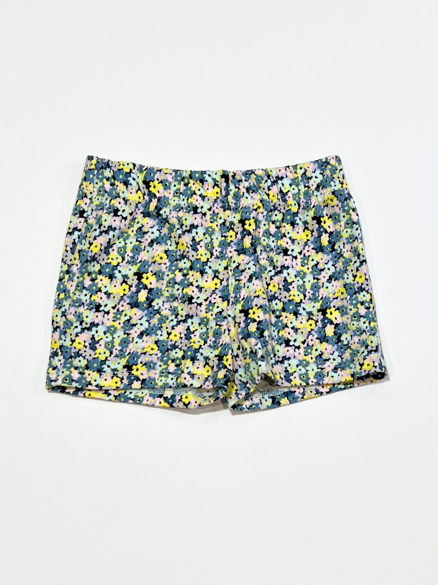 Floral jersey shorts - Size 1
