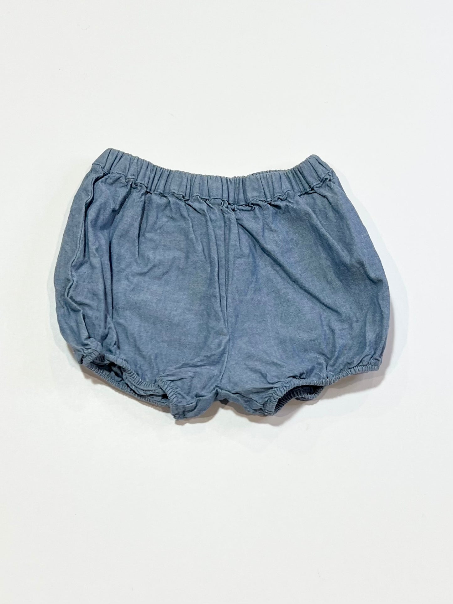 Blue chambray shorts - Size 1