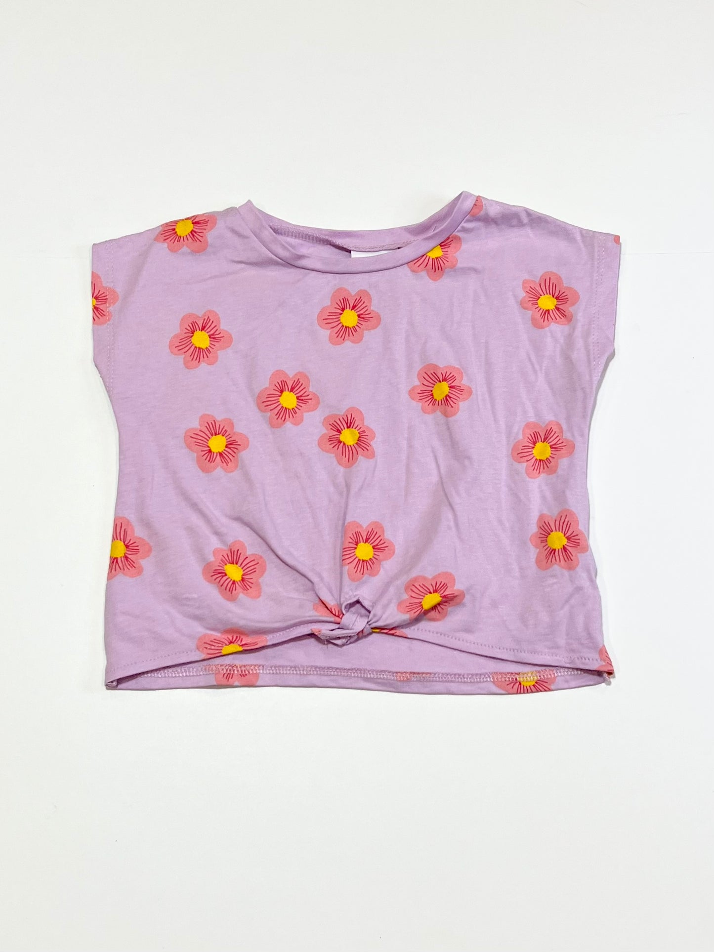 Purple flowers tee - Size 1