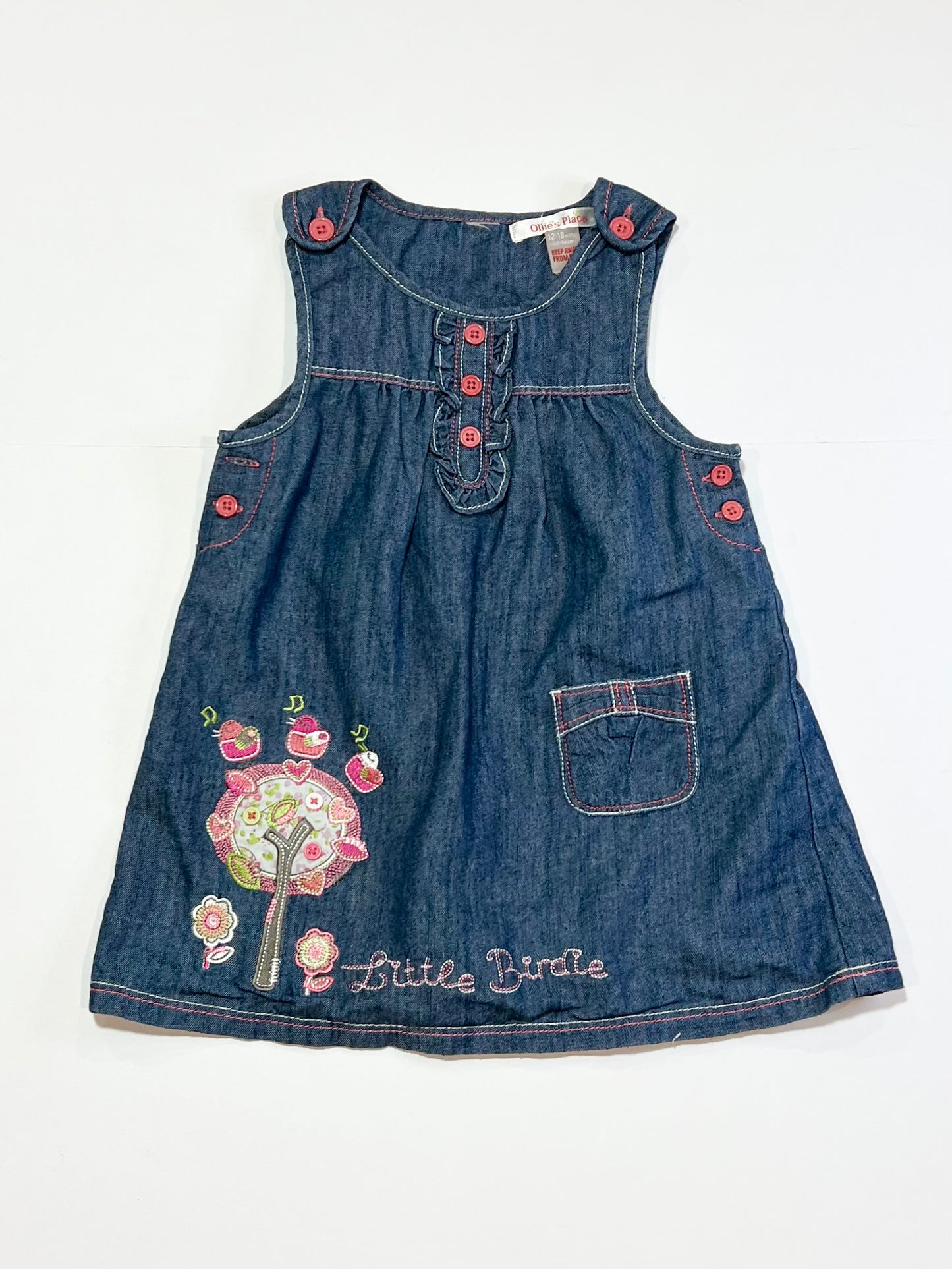 Soft denim dress - Size 1