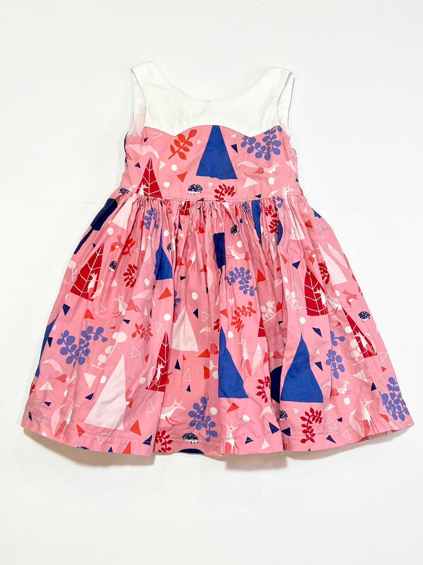 Pink woodlands dress - Size 1
