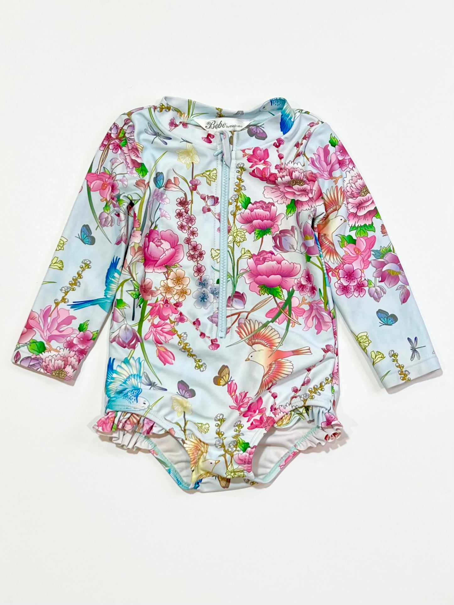 Floral one-piece swimsuit - Size 0