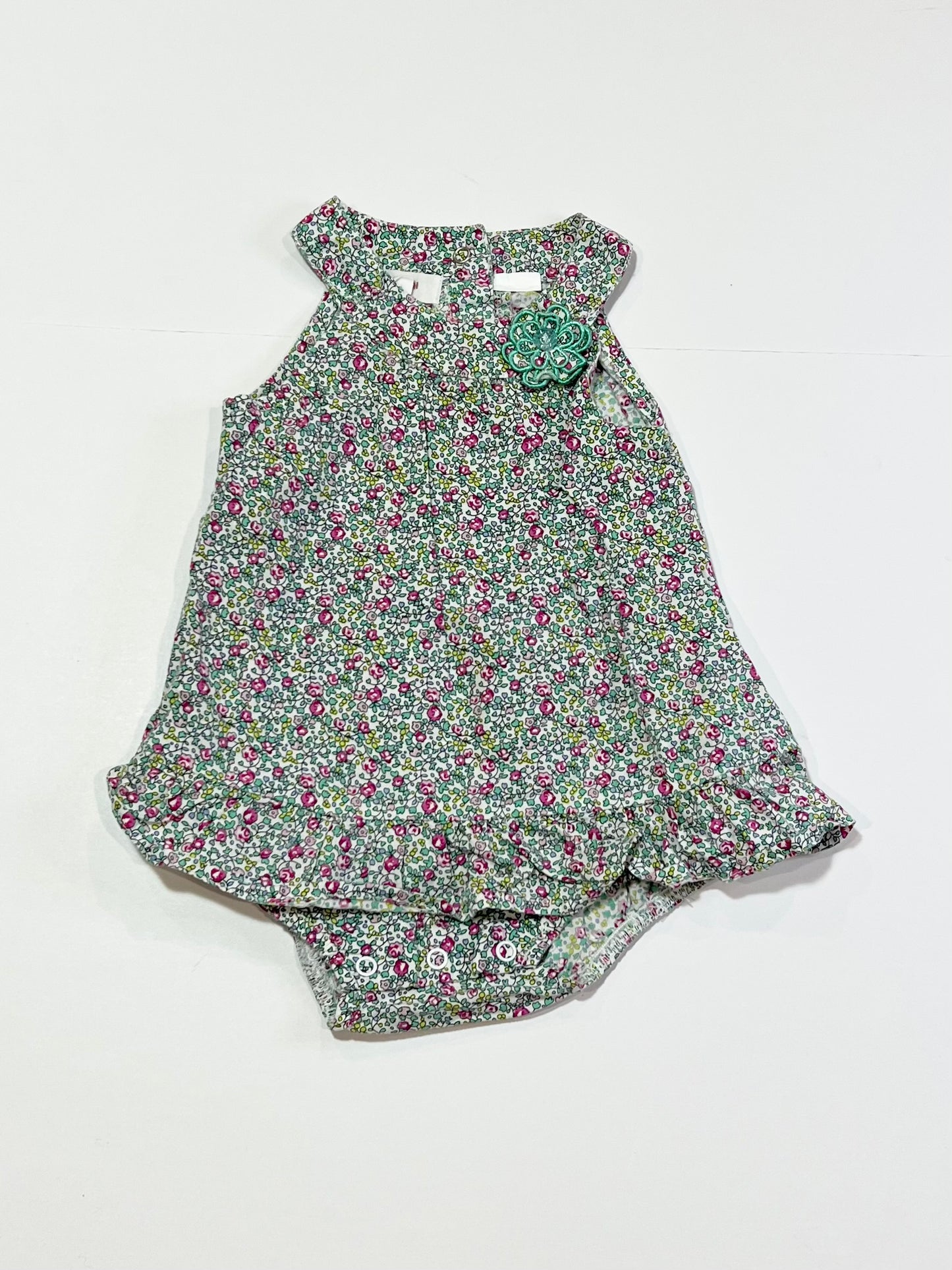 Floral romper - Size 0