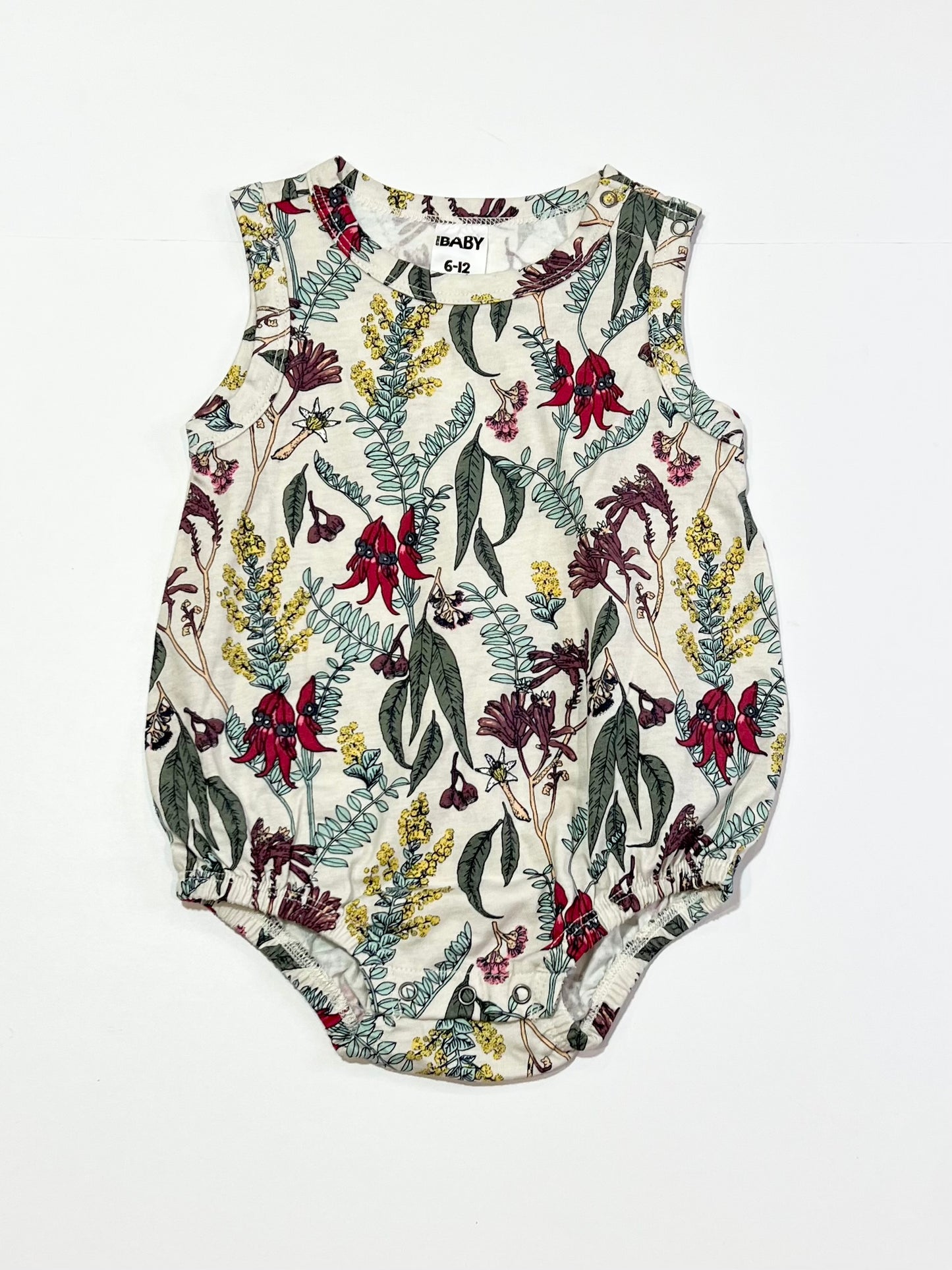Aussie flora romper - Size 0