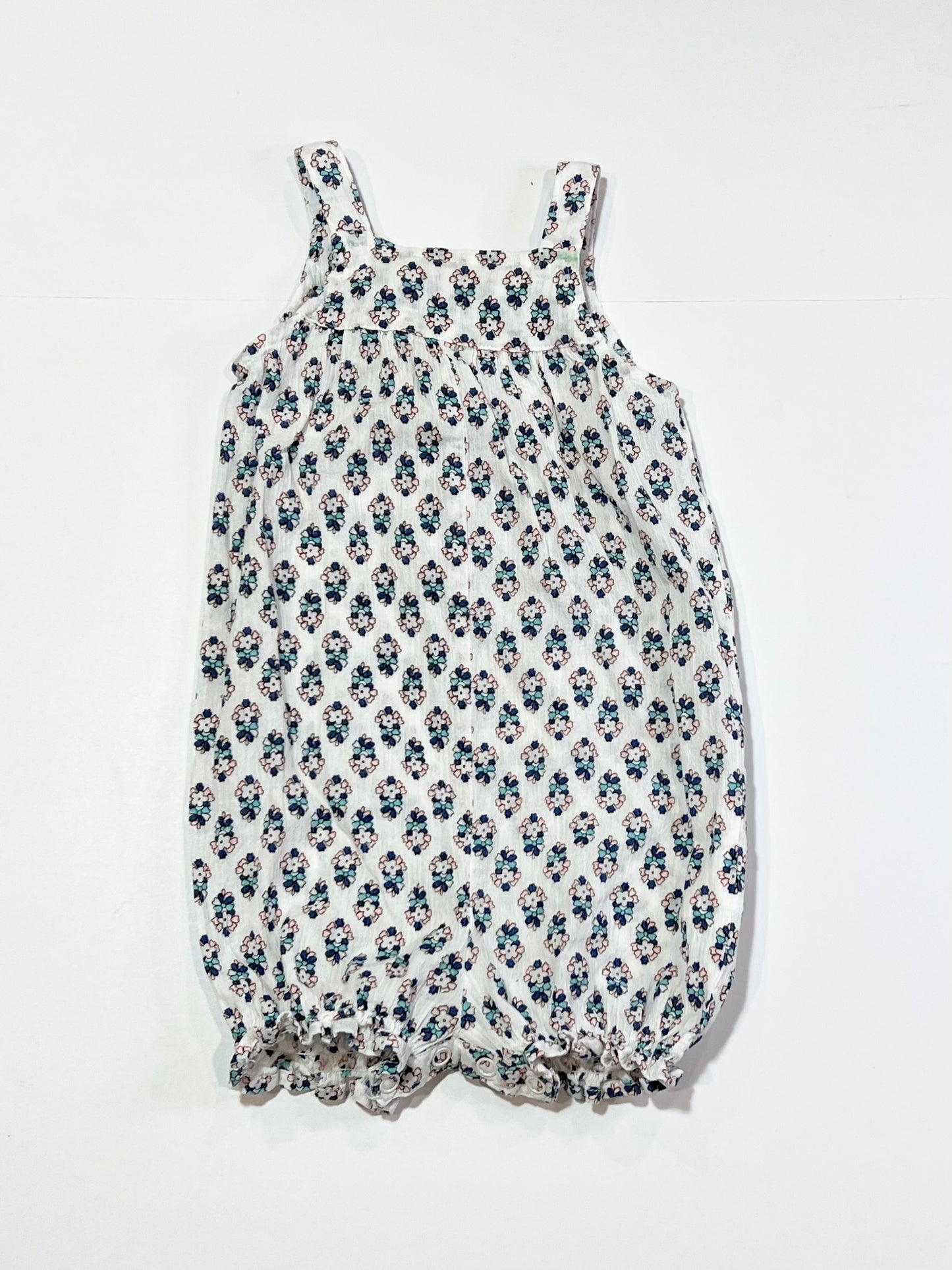 Woven floral romper - Size 0