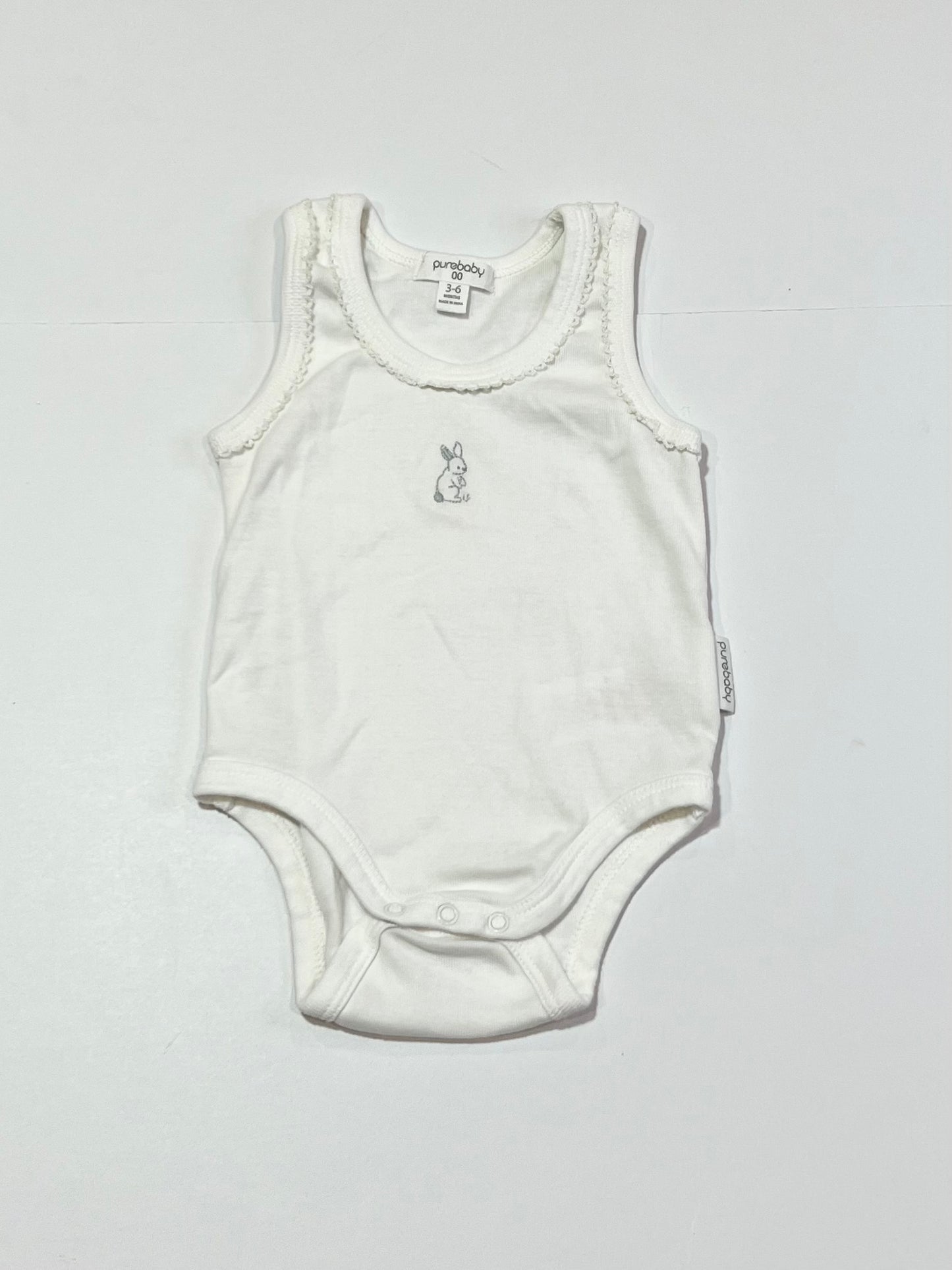 Grey bunny bodysuit - Size 00