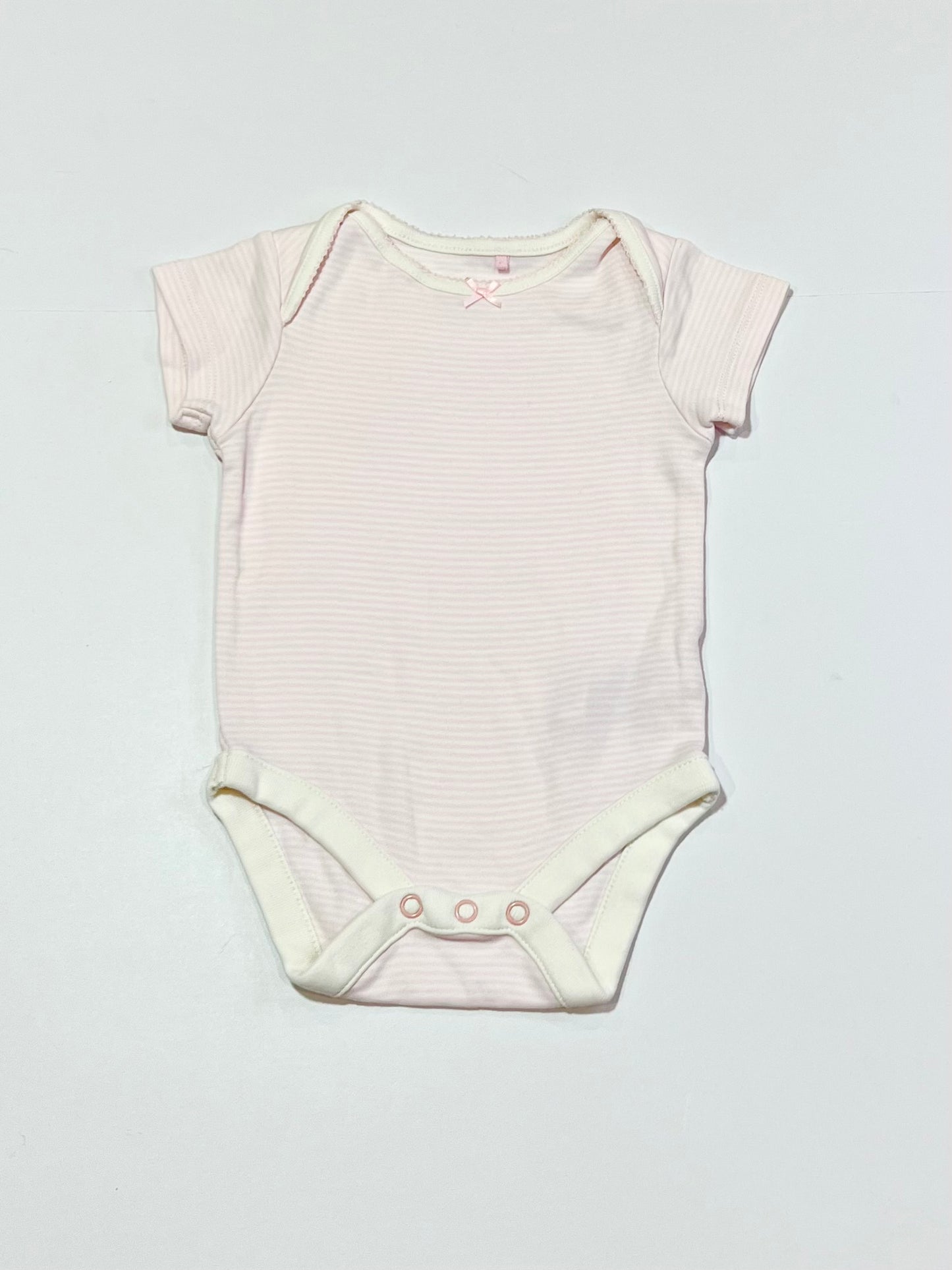 Pink striped bodysuit - Size 00