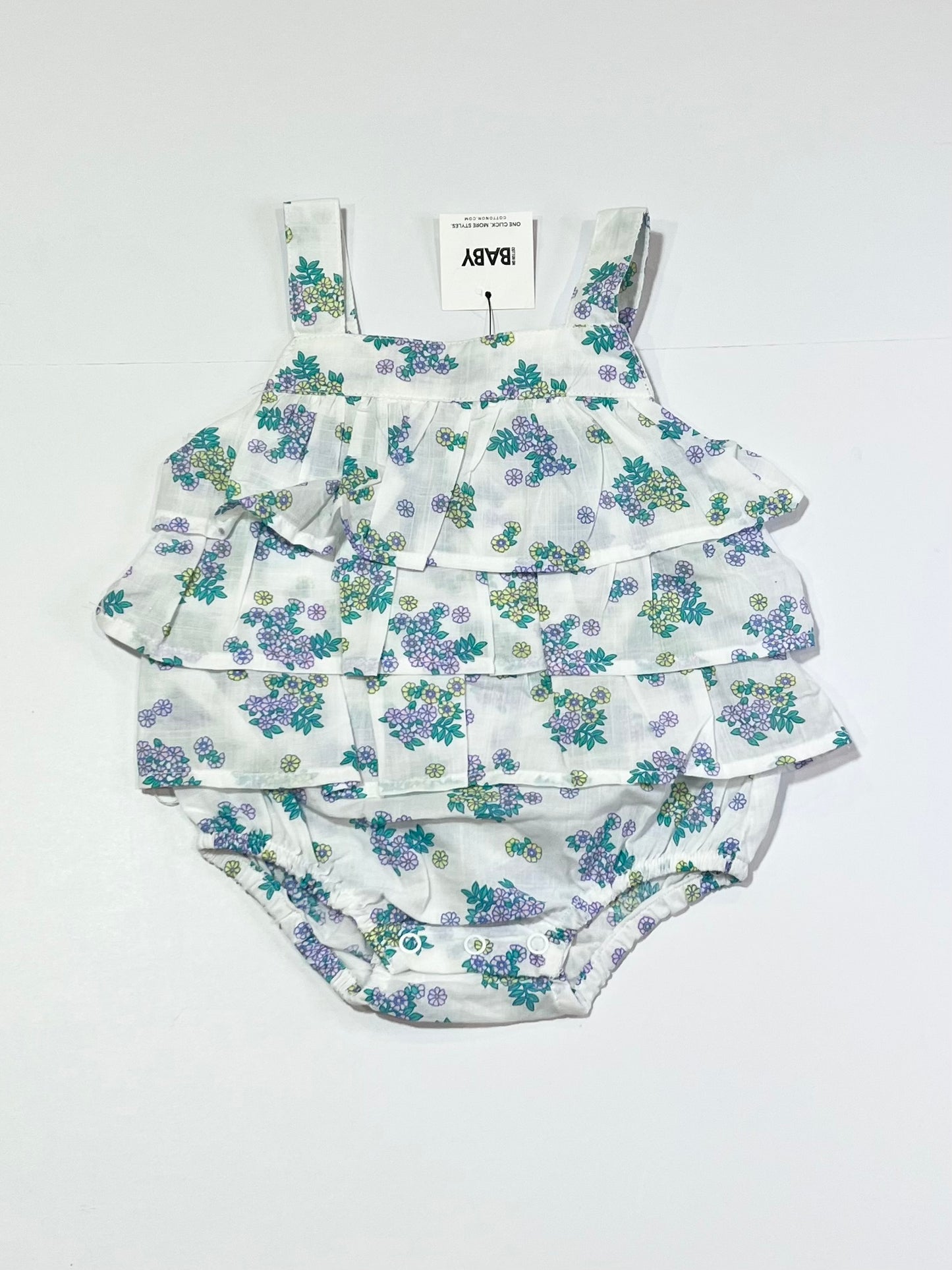 Floral romper brand new - Size 00