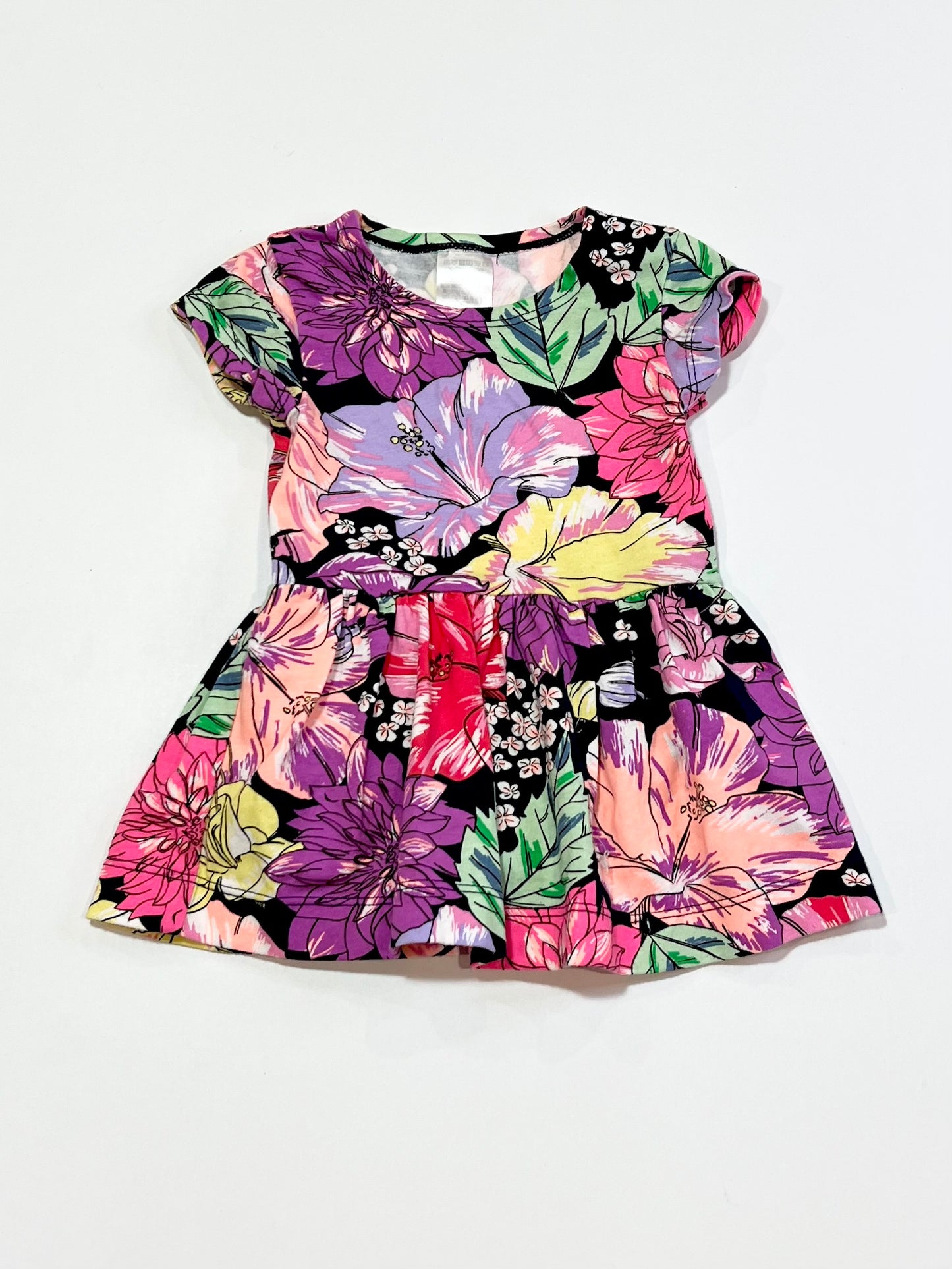 Floral jersey dress - Size 000