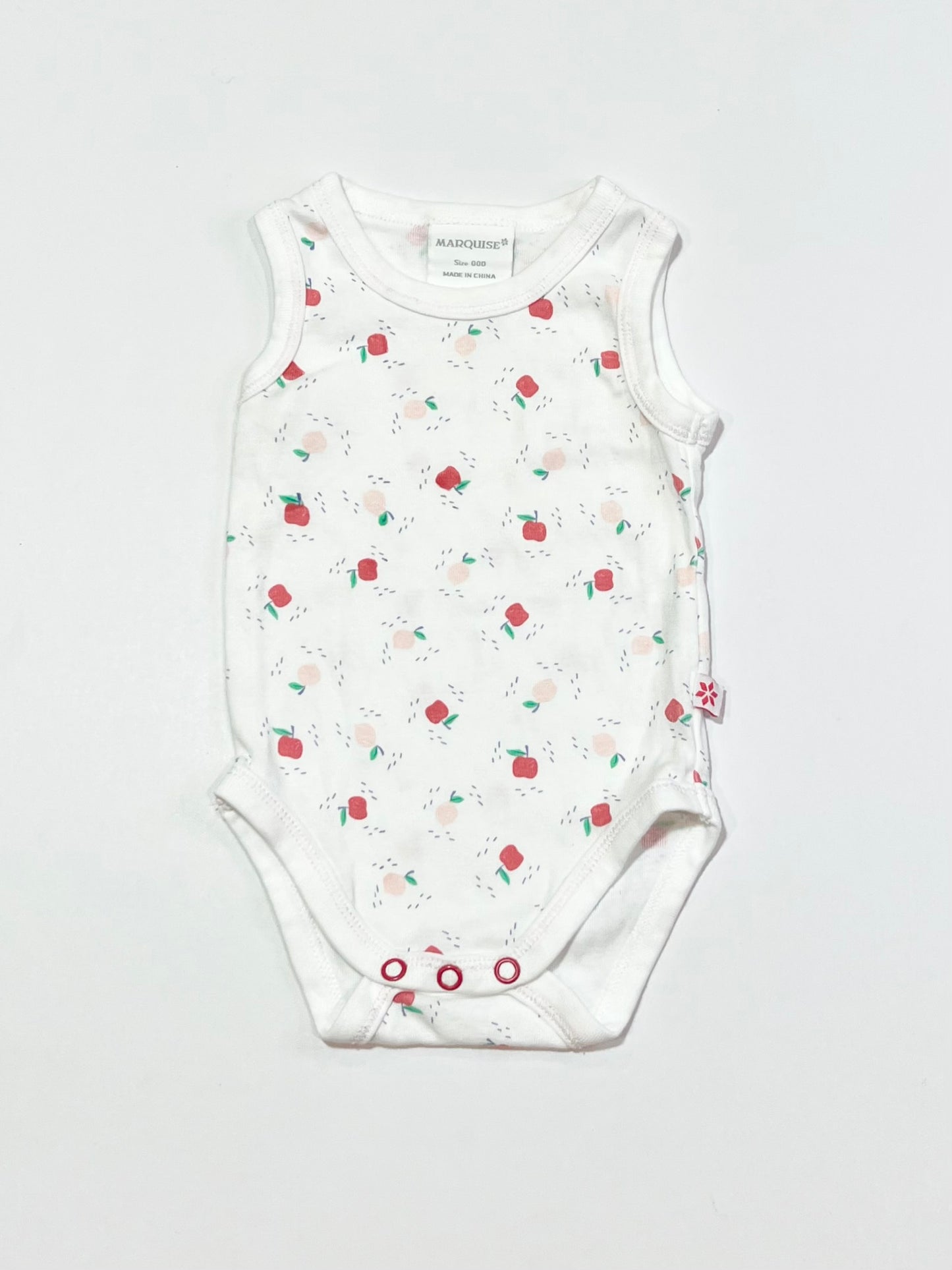 Ribbed fruity bodysuit - Size 000