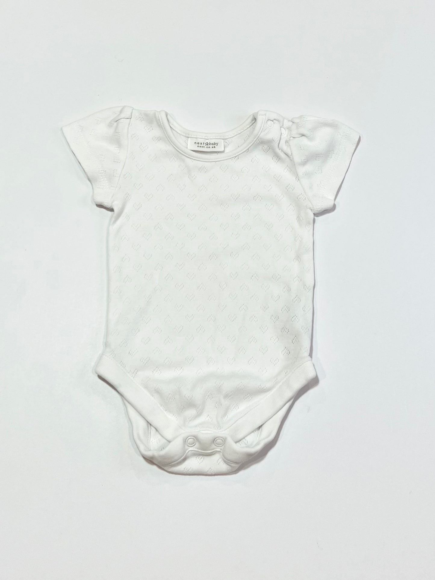 White hearts bodysuit - Size 000