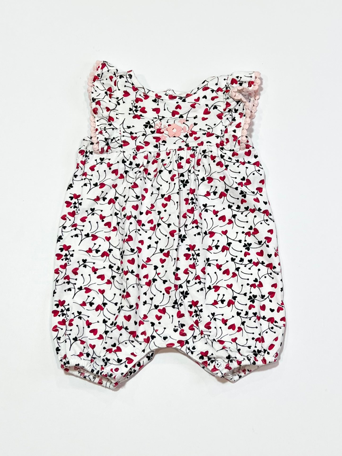 Hearts romper - Size 000